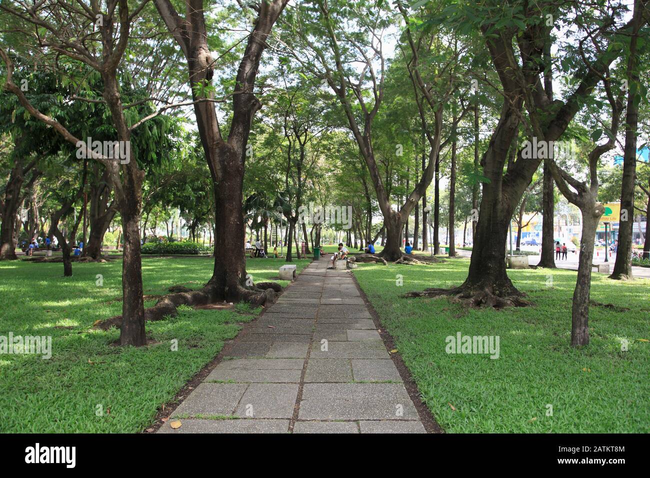 23/9 Park, Ho-Chi-Minh-Stadt, Saigon, Vietnam, Südost-Asien, Asien Stockfoto