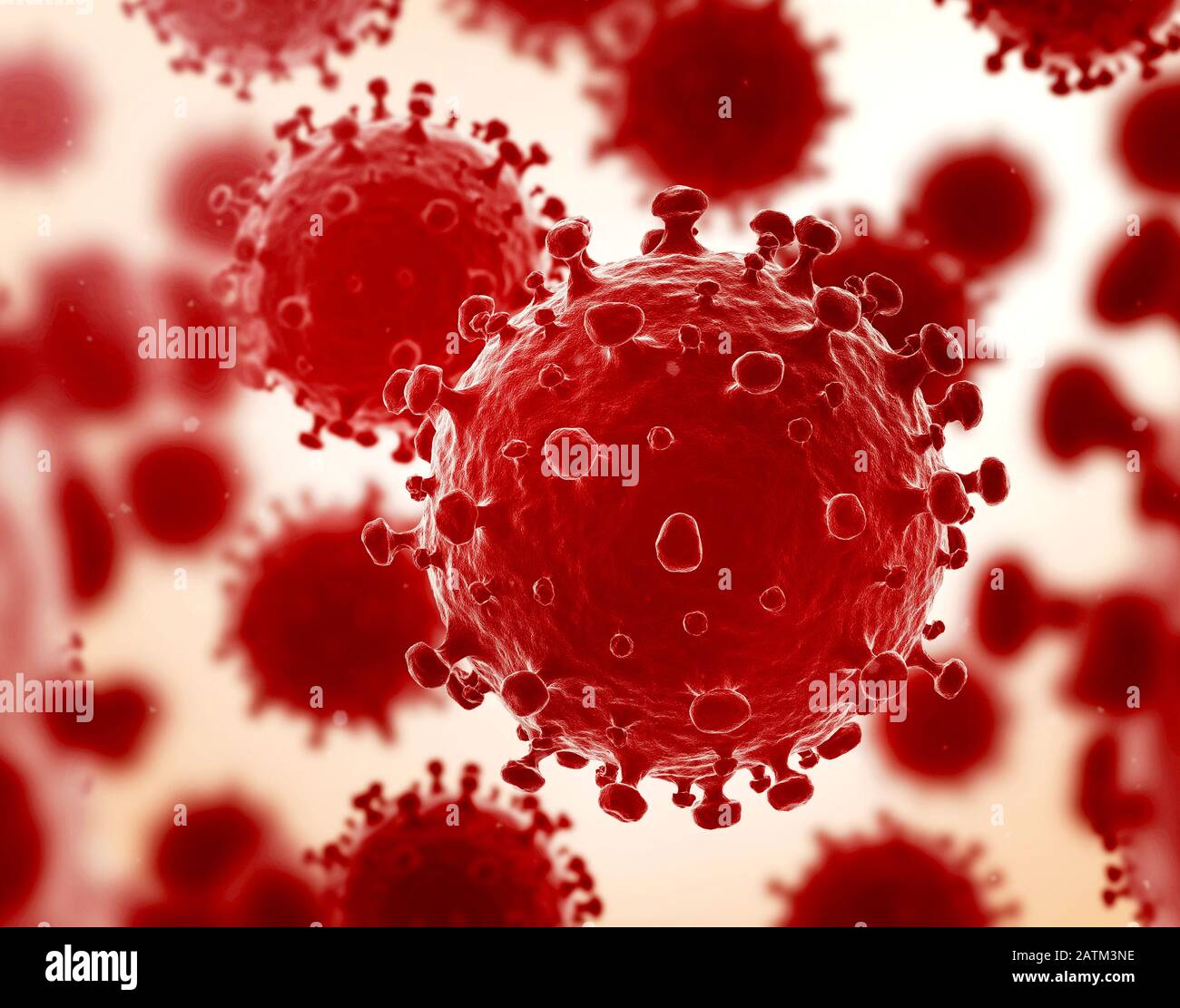 Coronavirus Stockfoto