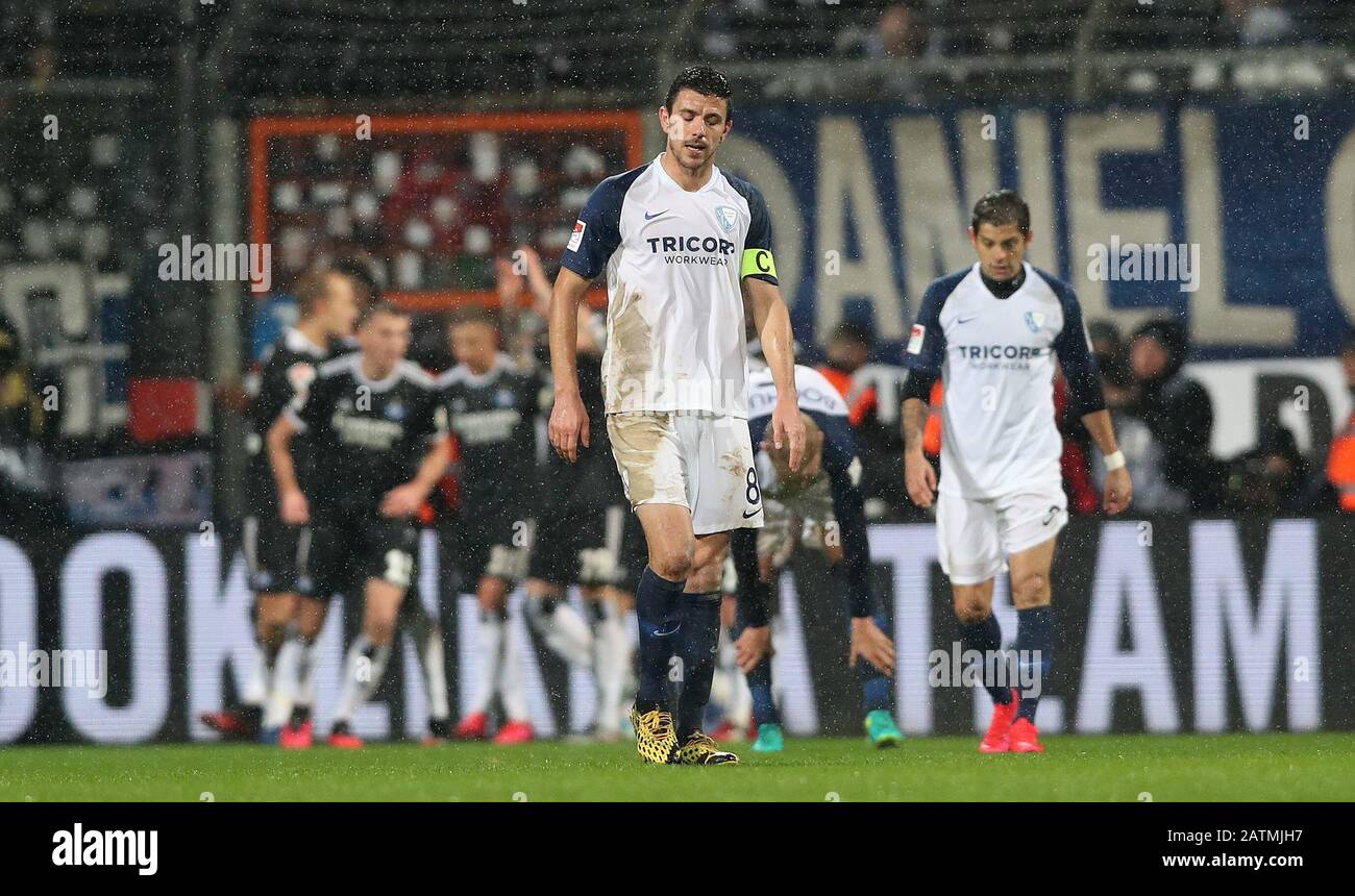 Firo: 03.02.2020, Fußball, 2.Bundesliga, Saison 2019/2020, VfL Dortmund - HSV Hamburg, HSV Hamburg Hamburg 3:1 Anthony LOSILLA, Dortmund, Tauschnutzung weltweit Stockfoto