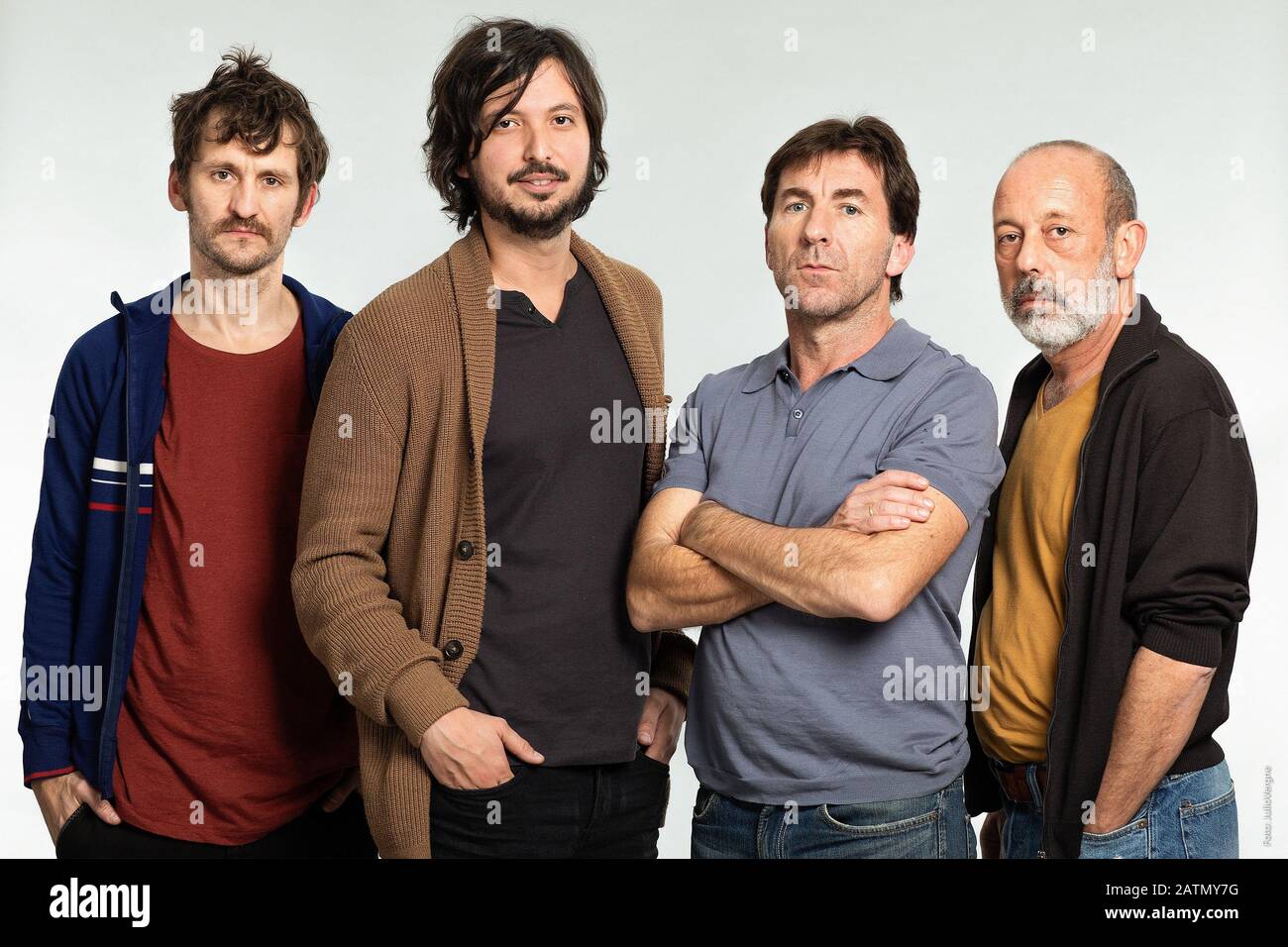 ANTONIO DE LA TORRE, RAUL AREVALO, POLO MENARGUEZ UND CHEMA DEL BARCO IM EL-PLAN (2019), REGIE: POLO MENARGUEZ. Kredit: Capitan ARAÑA / Album Stockfoto