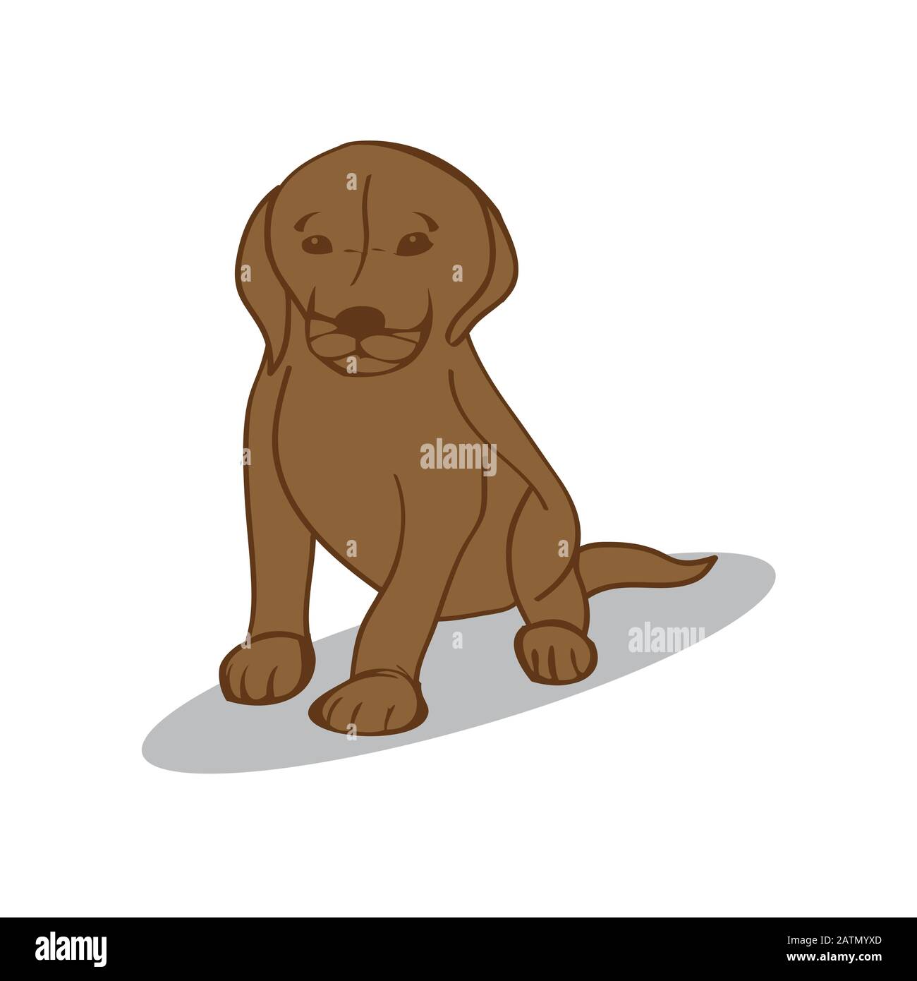 Hundesymbol trendige und moderne Hundesymbole für Logo, Web, App, UI. Hundesymbol einfaches Zeichen. Hundesymbol flache Vektorgrafiken für Grafik- und Webdesign Stock Vektor