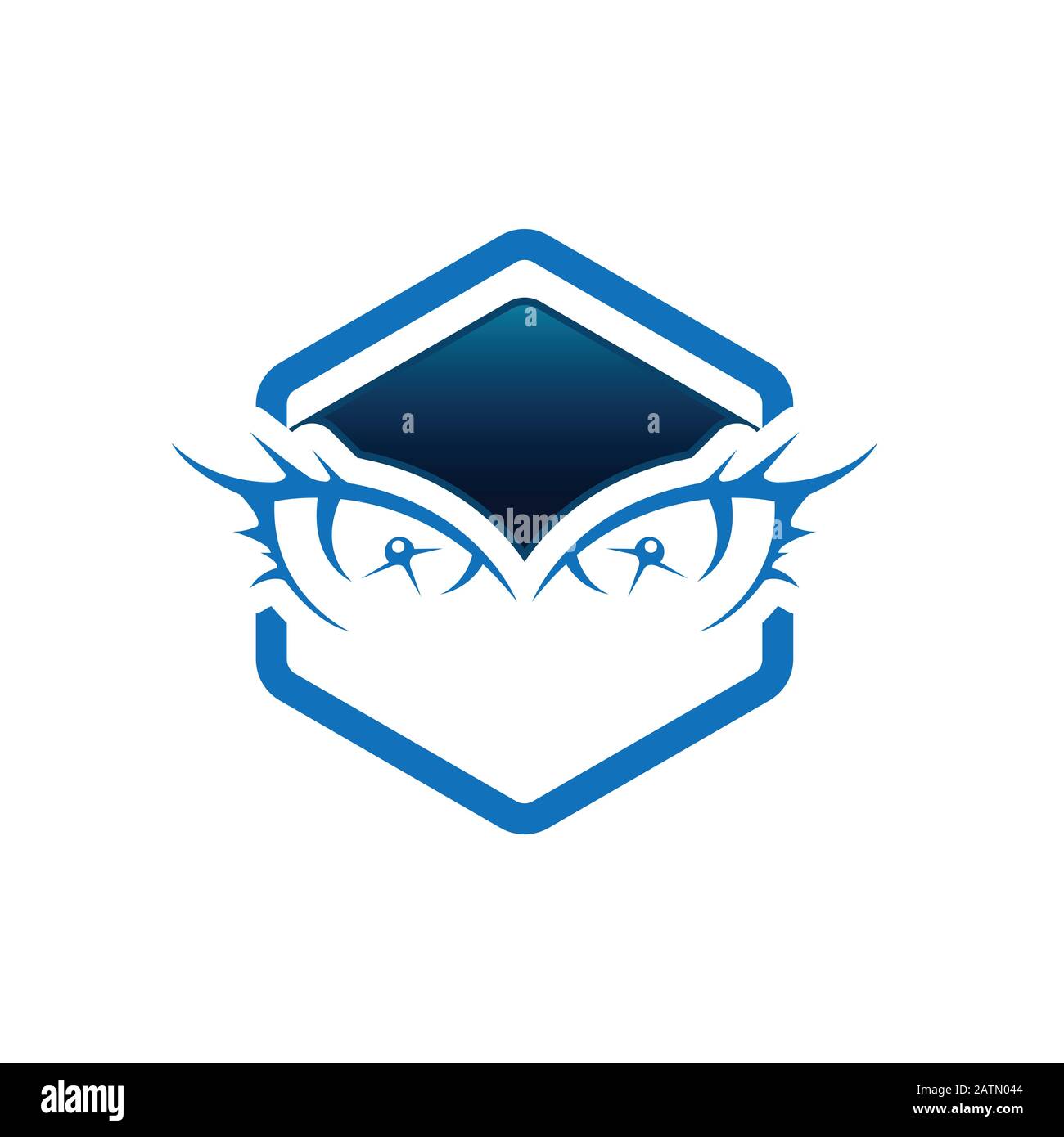 Symbol für Augen-Scan modisches und modernes Symbol für Augen-Scan für Logo, Web, App, UI. Symbol für Augen-Scan einfaches Zeichen. Symbol für Augen-Scan-Symbol für flache Vektorgrafiken für Grafik Stock Vektor