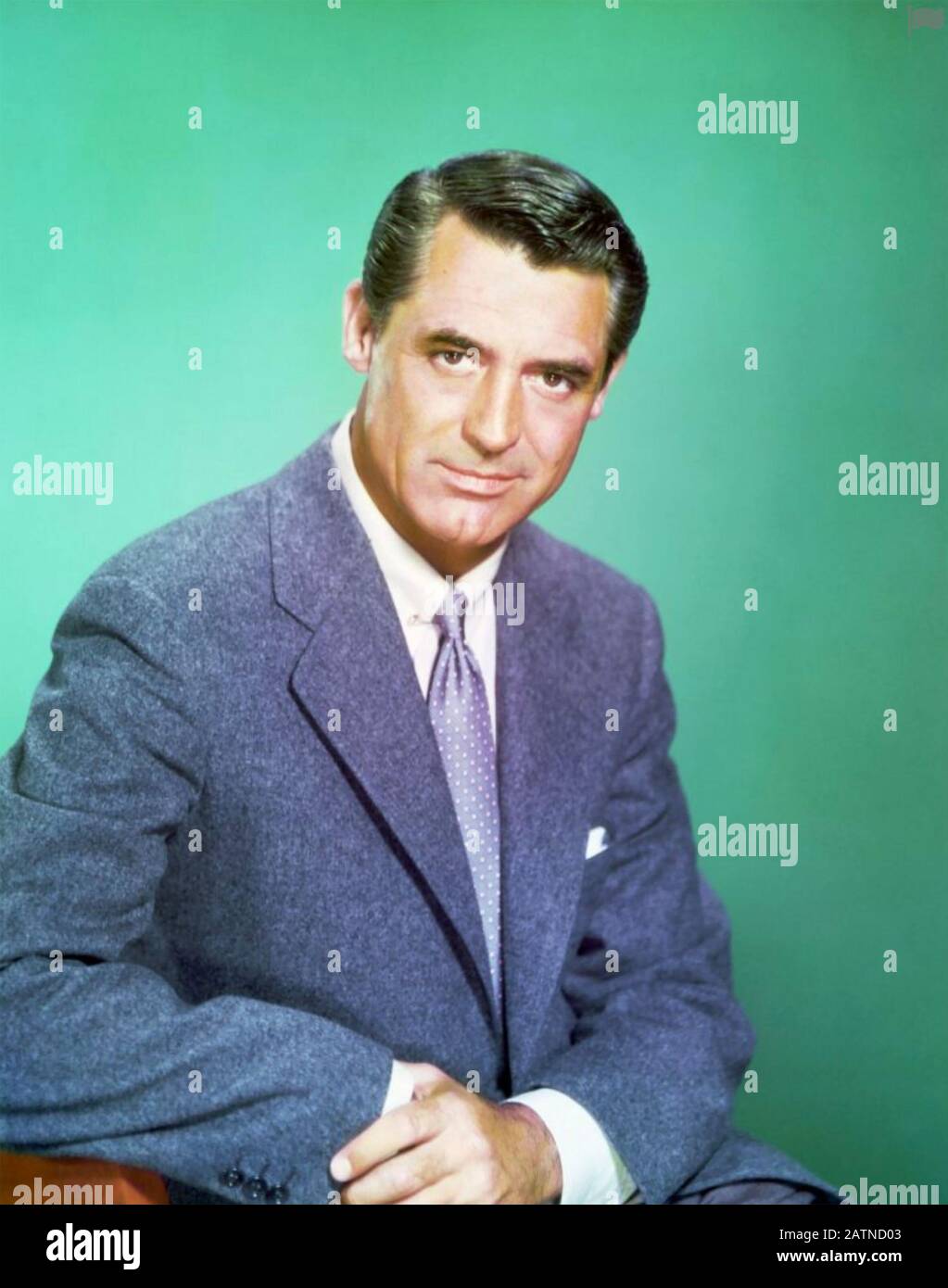 Cary GRANT (1904-1986) englischstämmiger US-amerikanischer Filmschauspieler um 1948 Stockfoto