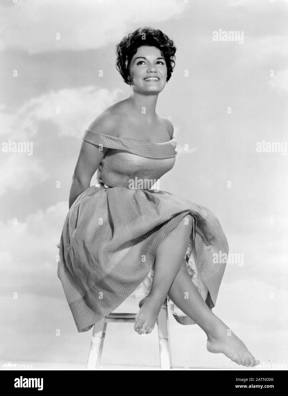 Connie FRANCIS Promotional Foto der amerikanischen Pop-Sängerin und Filmschauspielerin etwa 1960 Stockfoto