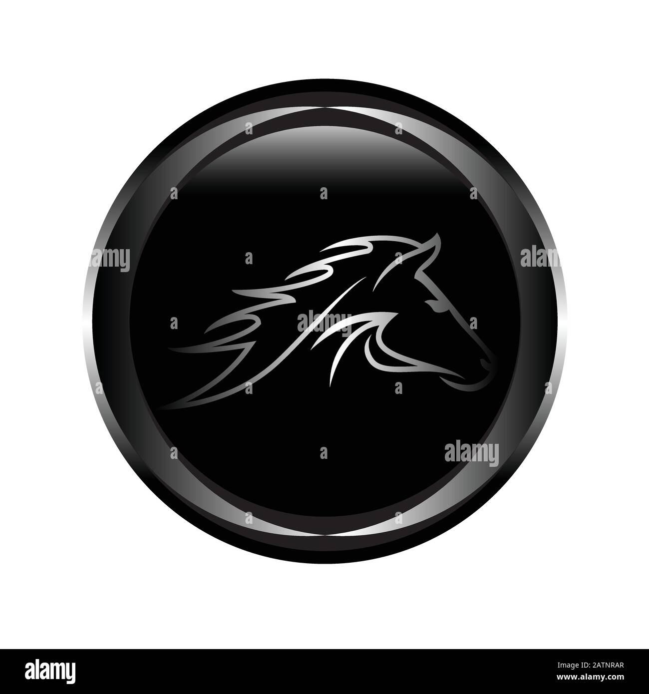 Pferd steht auf drei Pfoten Ikone Vektor, Pferd steht auf drei Pfoten Ikone Eps, Pferd steht auf drei Pfoten Ikone Stock Vektor