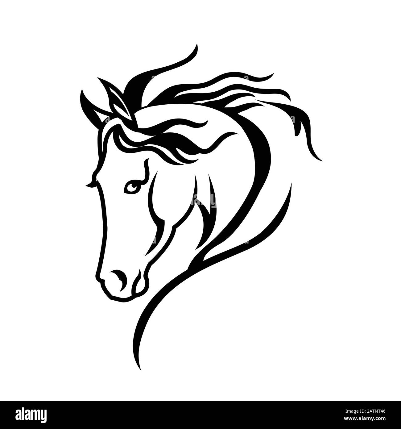 Pferd steht auf drei Pfoten Ikone Vektor, Pferd steht auf drei Pfoten Ikone Eps, Pferd steht auf drei Pfoten Ikone Stock Vektor