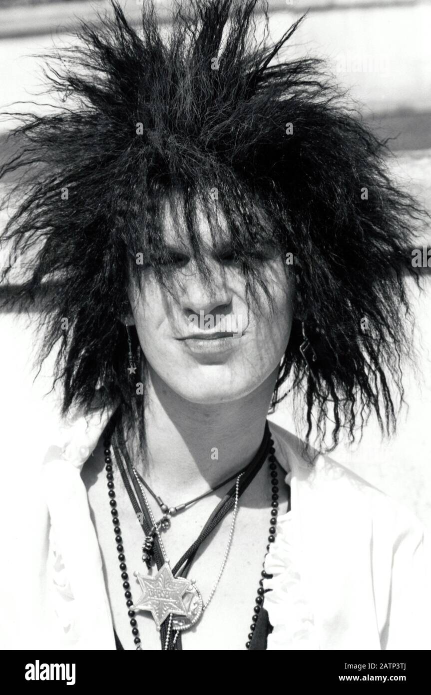 Junger Mann Nottingham UK 1989 Stockfoto