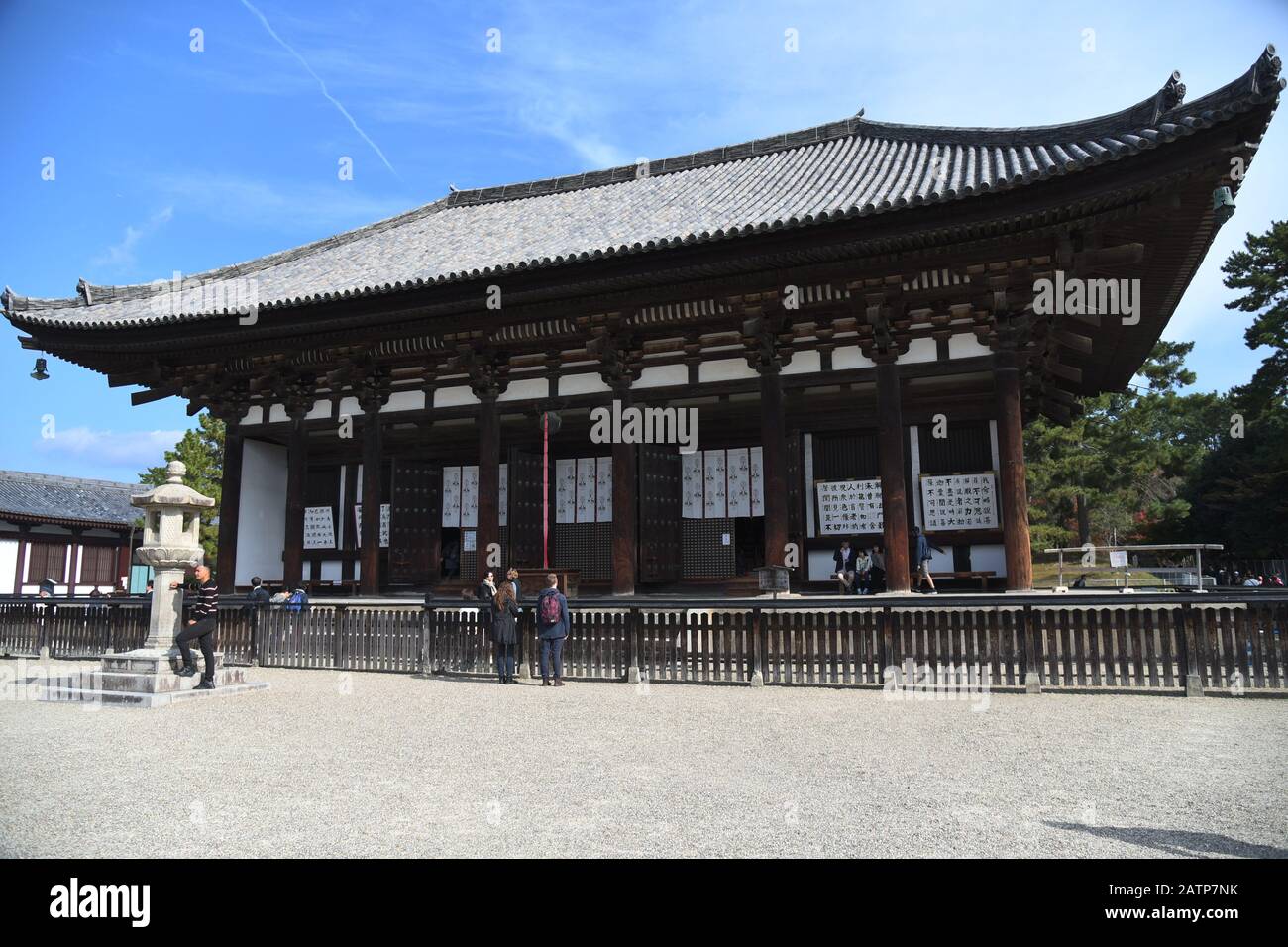 Schöner Blick auf den Kofukuji-Tempel Stockfoto