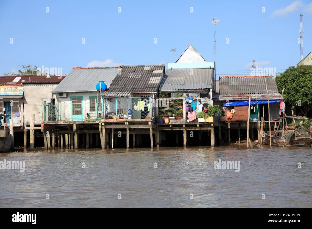 Tra Auf, Mekong Delta, Vinh Long Province, Vietnam, Südostasien, Asien Stockfoto