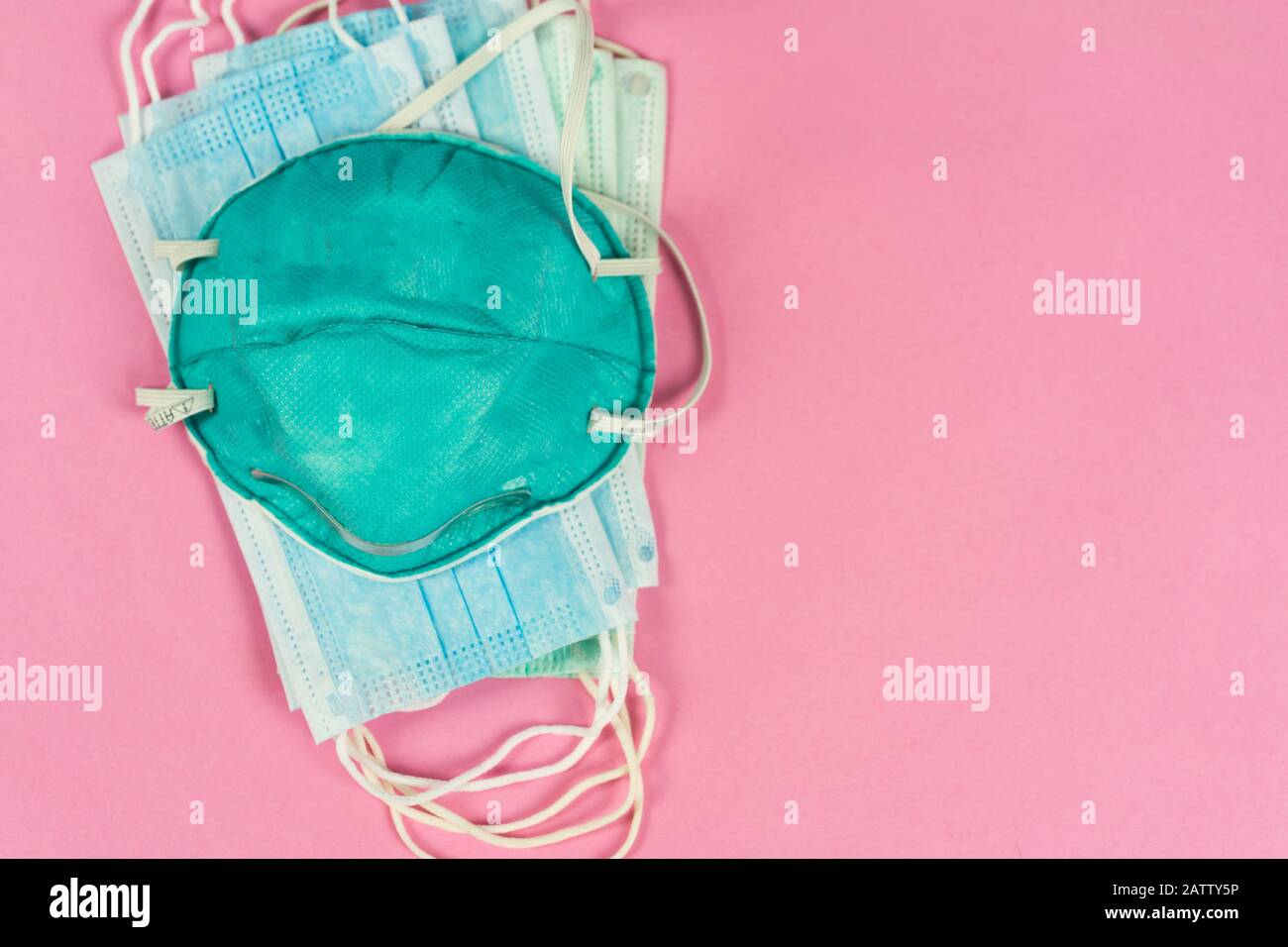 Gesichtsmaskensymbol zum Schutz Vor Staub Stockfoto