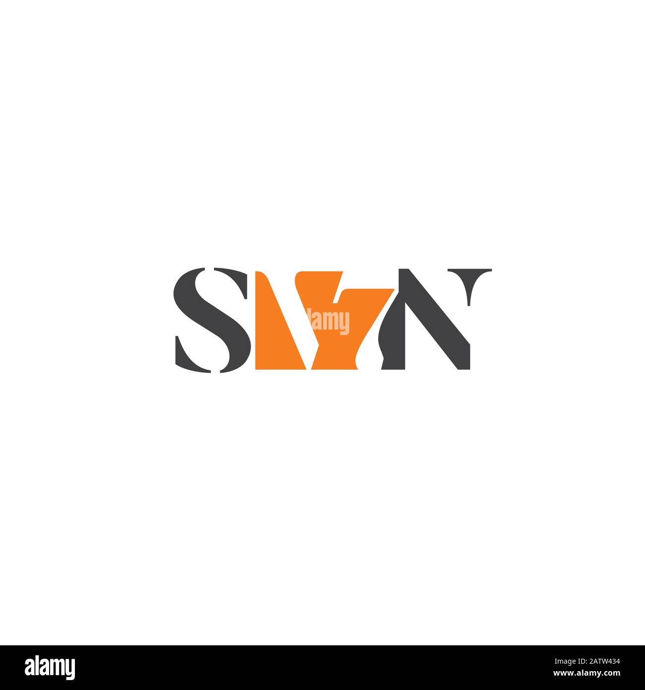 7 Monogramm. Abstraktes Design mit 7-Logo. Symbol für Linienkreativ. Logo Branding. Universelles Vektorsymbol - Vektor Stock Vektor