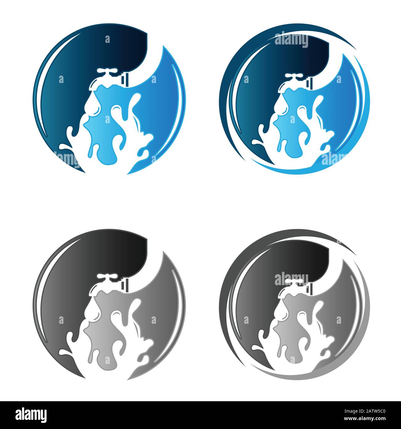 ECO-Leitungen Logo Vector Concept. Logo mit negativem Platzmuster. Stock Vektor