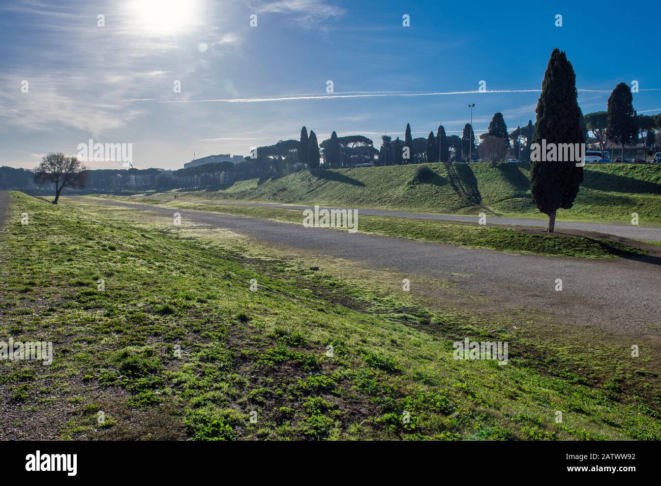 Circus Maximus Rome - Circus Maximus, Rom Stockfoto