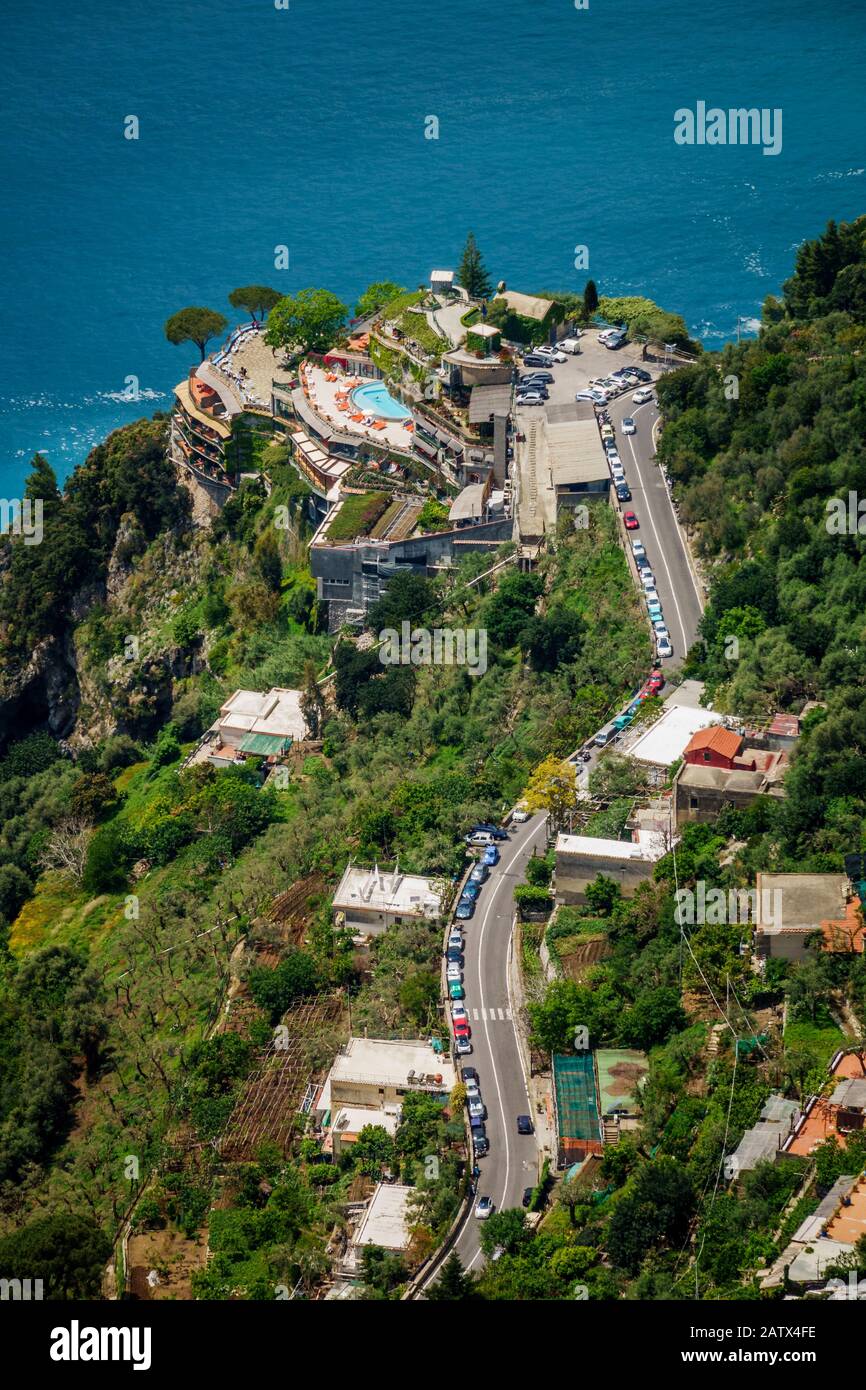 Positano, Amalfi Küste, Italien Stockfoto