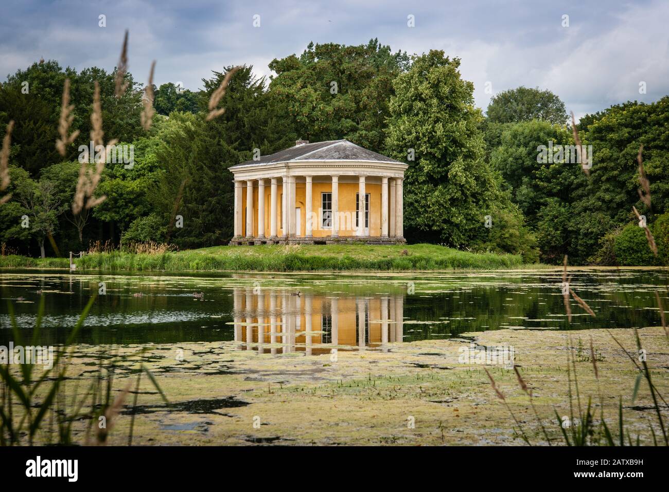 The Music Temple, West Wycombe Park.(NT), Buckinghamshire, England. Stockfoto