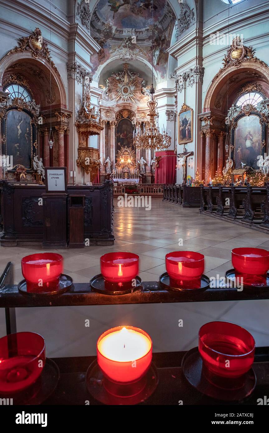 Piaristenkirche in Wien, Österreich Stockfoto