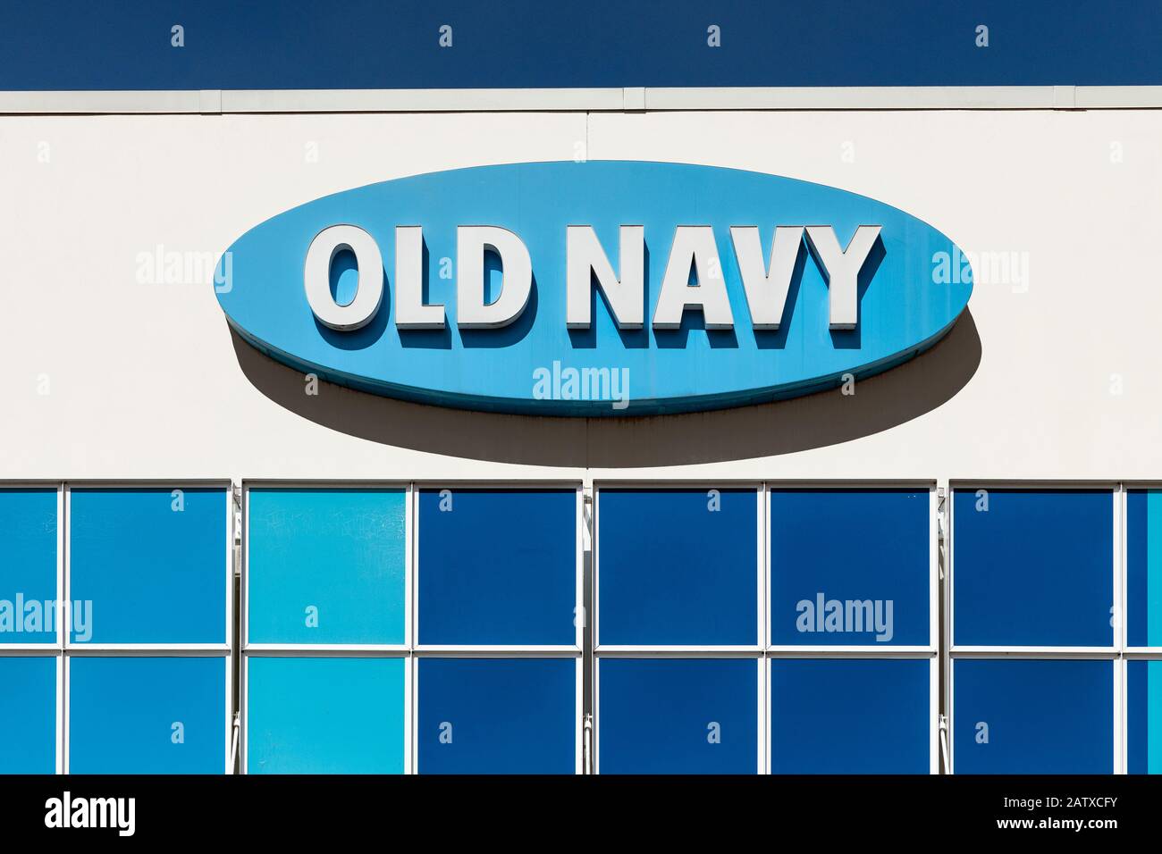 Old Navy store Exterieur. Stockfoto