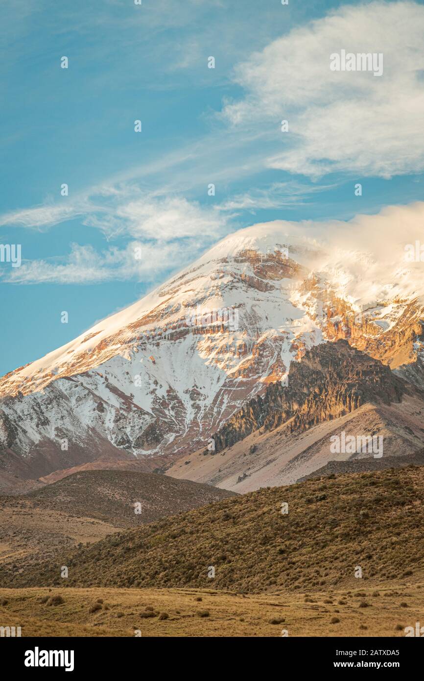 El Chimborazo, Ecuador Stockfoto