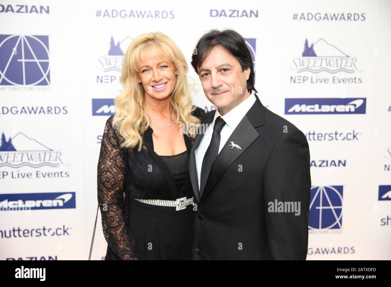 Jonathan Paul Green (r) kommt zum 24. Annual Art Directors Guild Excellence in Production Design Awards auf der Intercontinental Los Angeles am 1. Februar 2020 in Los Angeles, Kalifornien. Stockfoto