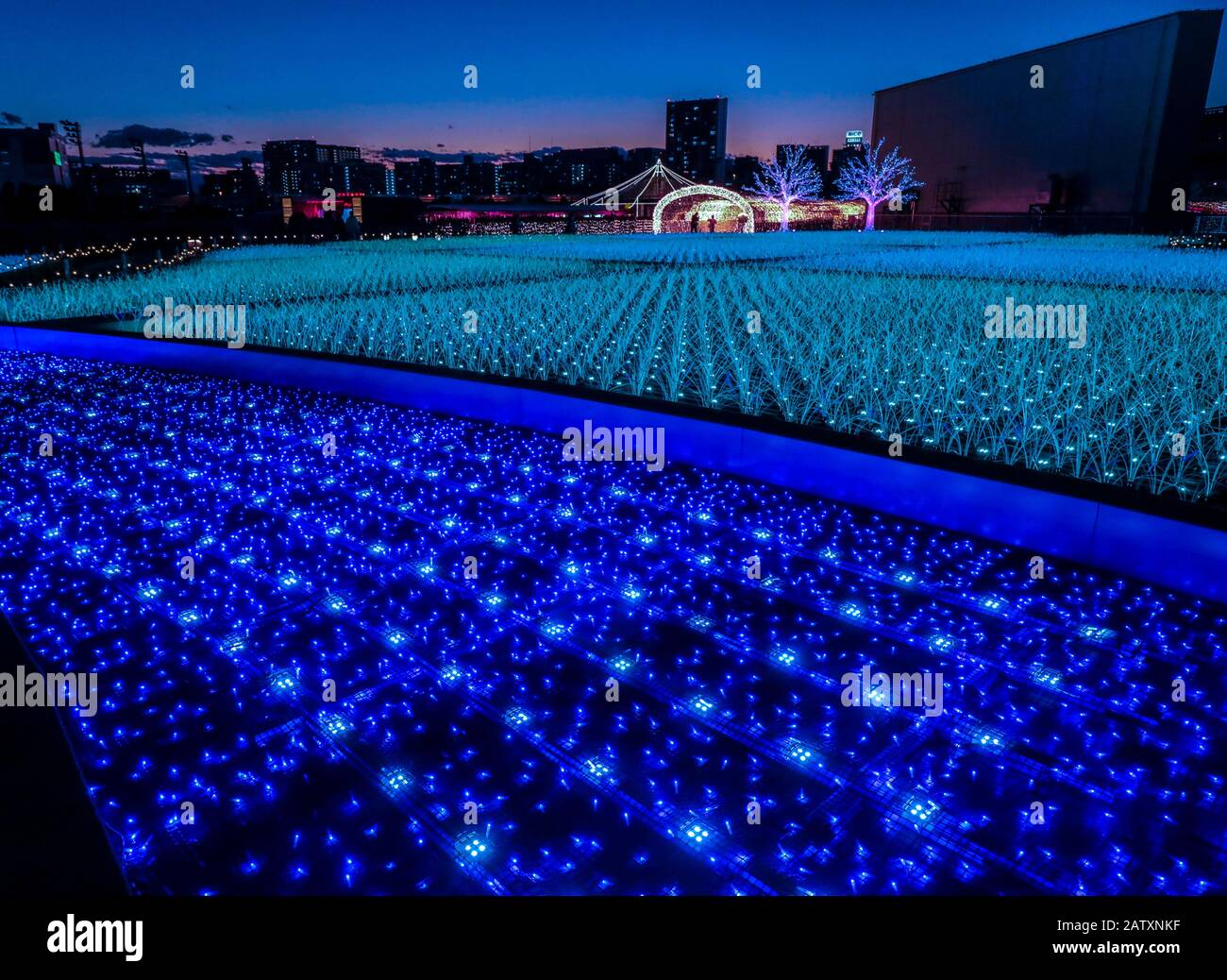 TOKYO MEGA ILLUMI 2020 Stockfoto