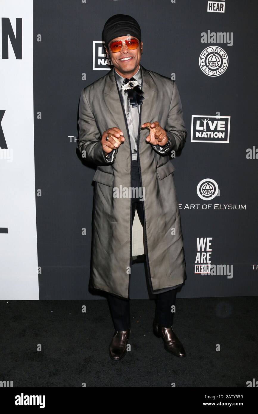 Art of Elysium Gala - Ankunft im Hollywood Palladium am 4. Januar 2020 in Los Angeles, Kalifornien Mit: Maxwell Where: Los Angeles, Kalifornien, Vereinigte Staaten When: 05 Jan 2020 Credit: Nicky Nelson/WENN.com Stockfoto