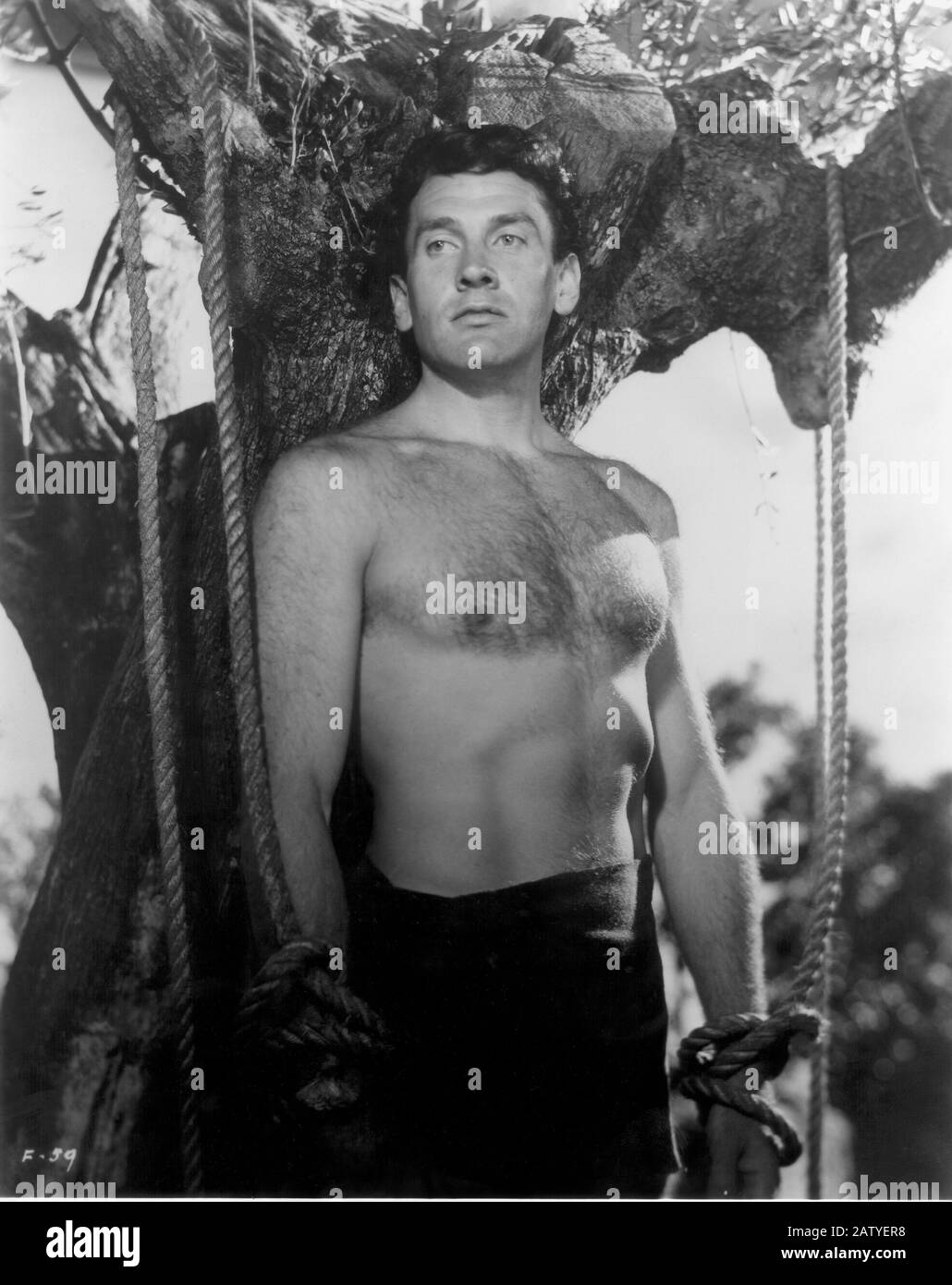 1949 , ITALIEN : MASSIMO GIROTTI (* 1918 in FABIOLA; † 2003 in Rom) feierte Schauspieler als Heiliger Sebastian von Alessandro Blasetti aus einem Roman von Nic Stockfoto