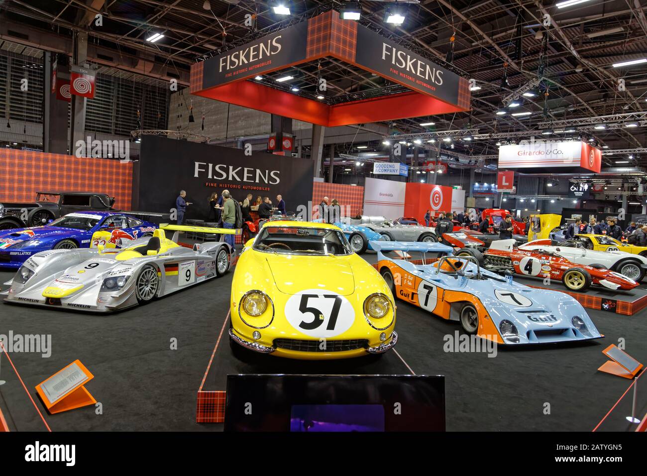 Paris, Frankreich. Februar 2020. Die Retromobil-Show öffnet ihre Tore vom 5. Bis 9. Februar 2020 auf der PARIS-EXPO in Paris, Frankreich. Stockfoto