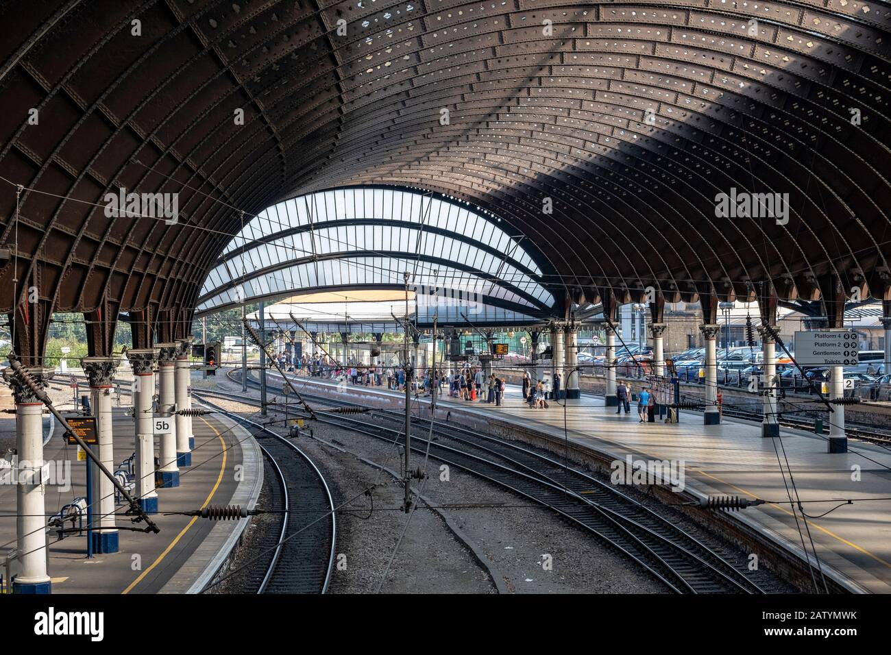 York-Bahnhof Stockfoto