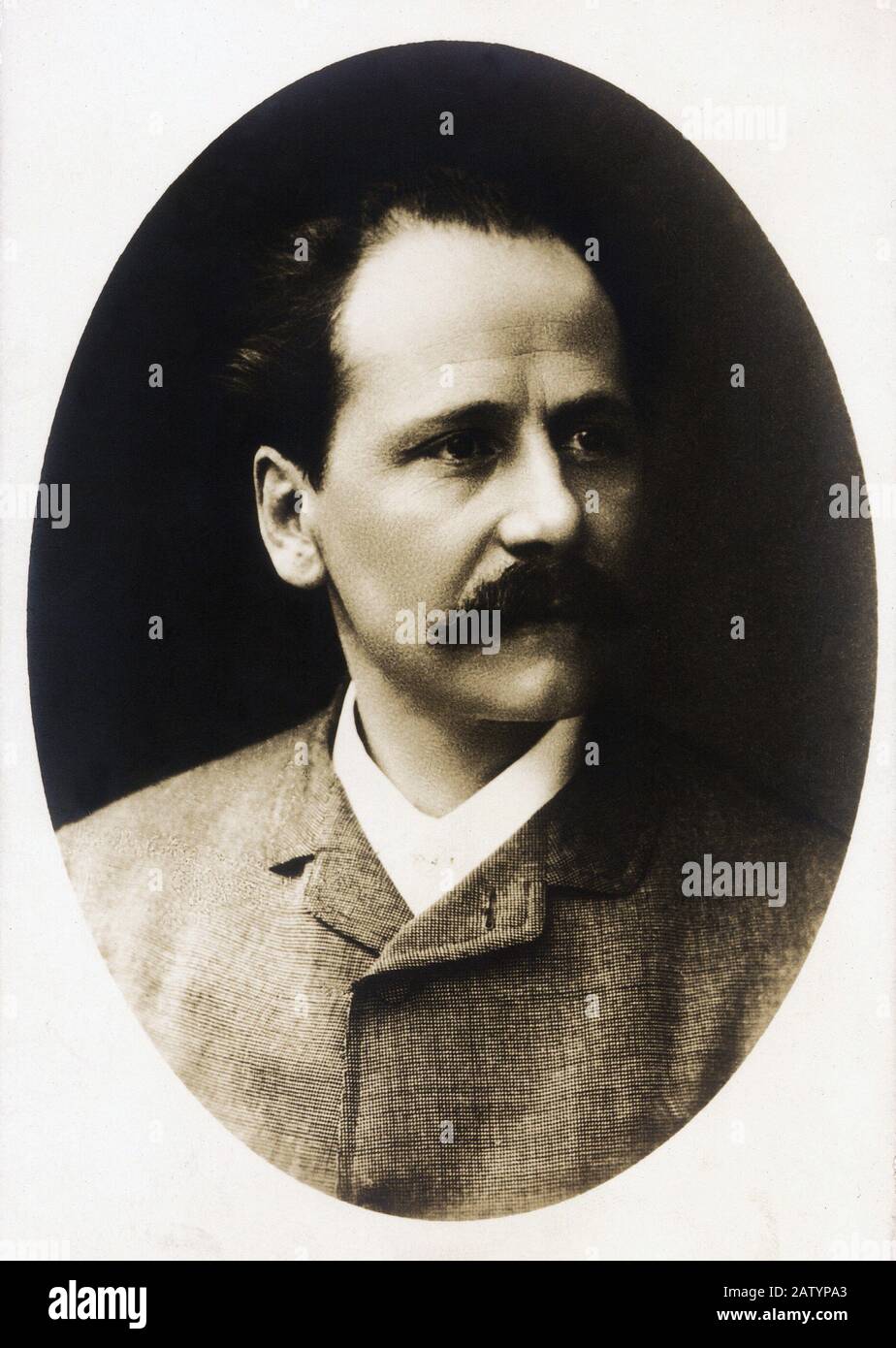 1890 c : der französische Musikkomponist Jules Emile Frédéric MASSENET ( Montaud 1842 - Paris 1912 ) - OPERA LIRICA - TEATRO - THEATER - Kompositor - mu Stockfoto