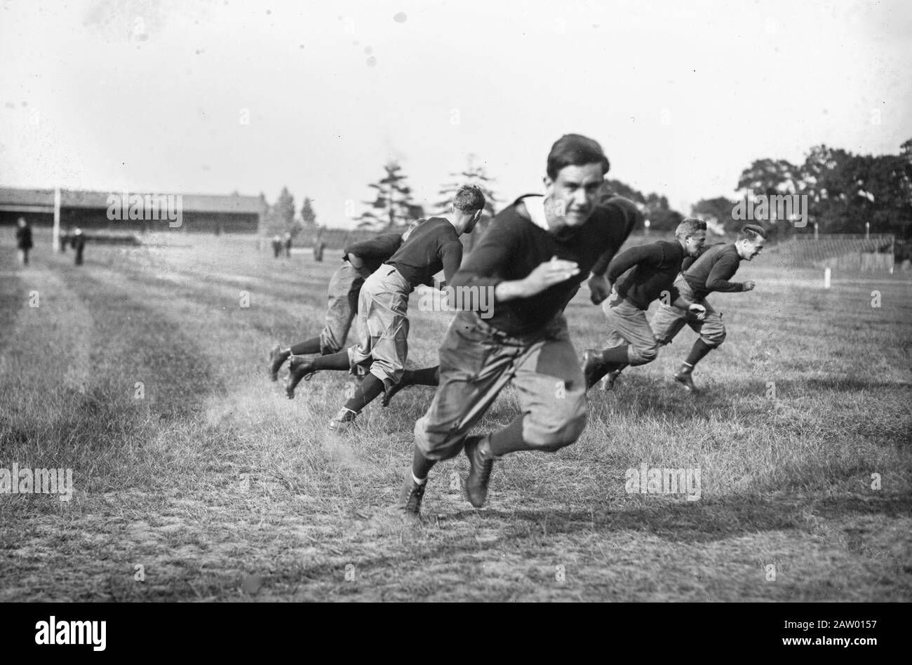 Praxis, Yale Football - ca. 1913 Stockfoto