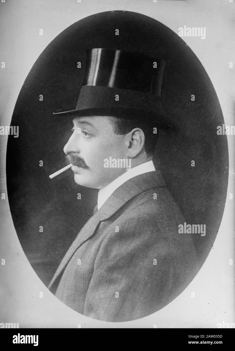 Jack Barnato Joel (1865-1940), früher Isaac Joel, ein südafrikanischer Bergbaumagnat und Rassehorsbesitzer und Züchter. Stockfoto