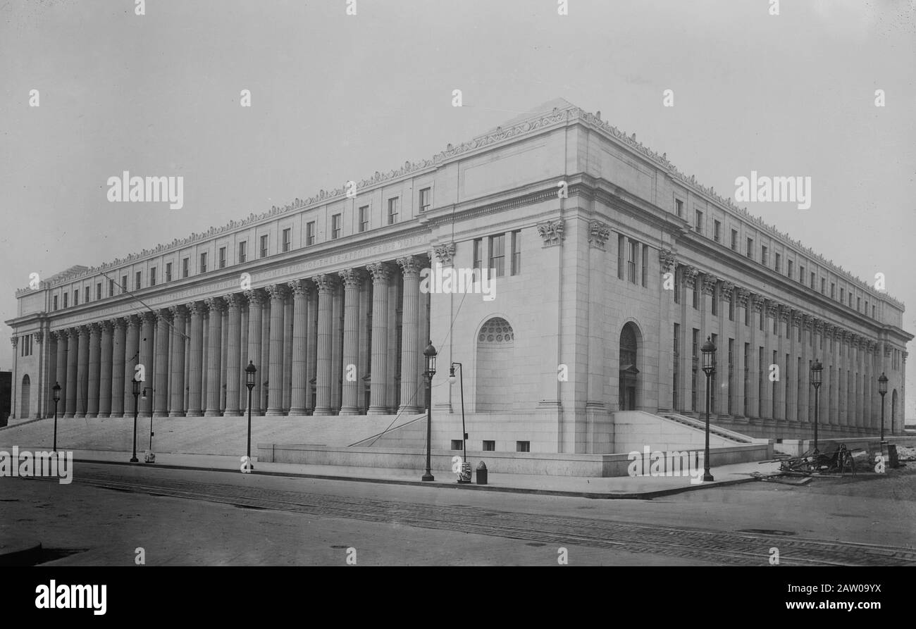 Pennsylvania Terminal Post Office (General Post Office Building) an der 421 Eighth Avenue, New York City Ca. 1912-1915 Stockfoto