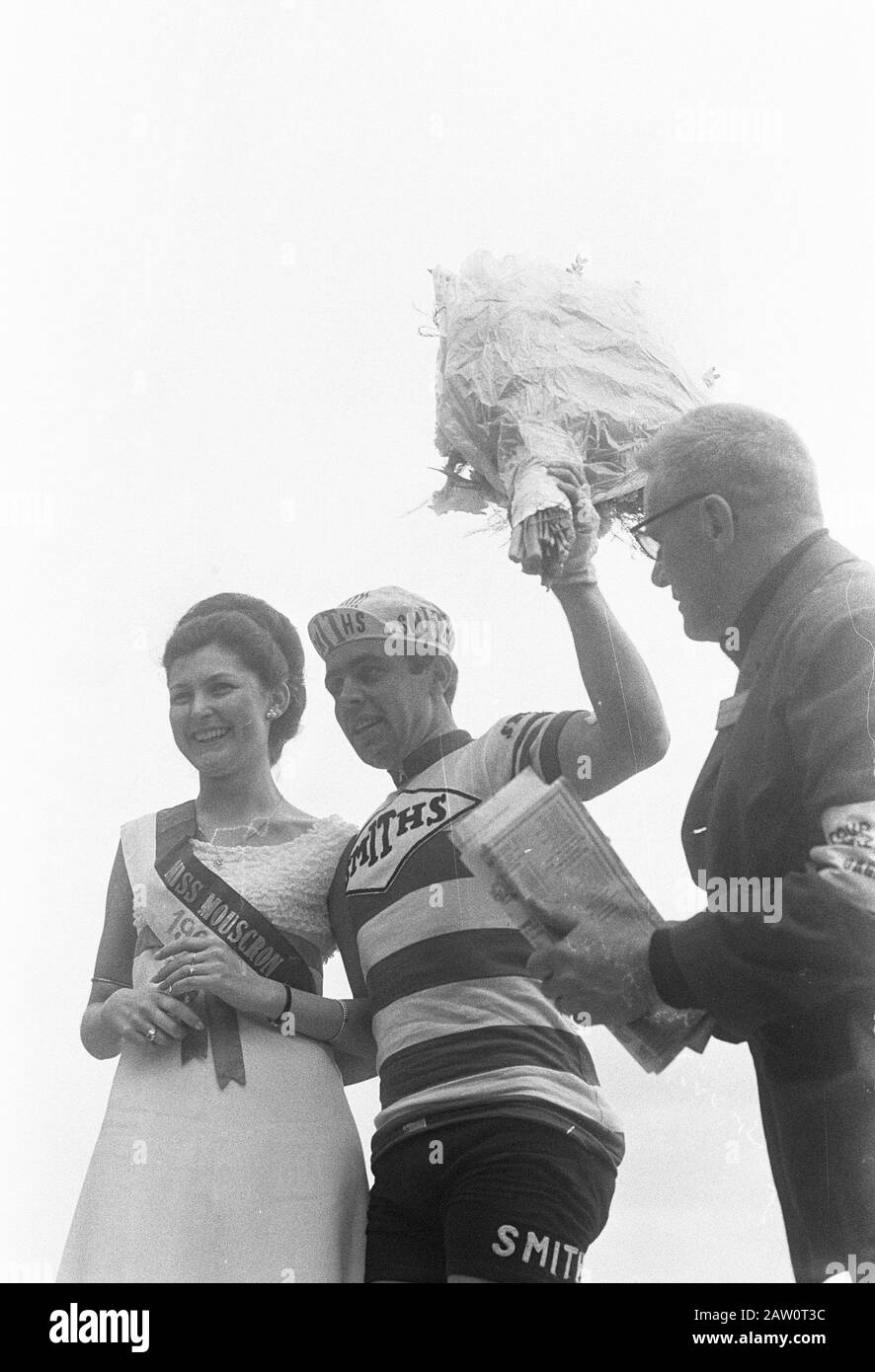 Tour de France, Albert Van Vlierberghe auf dem Podium; Stockfoto