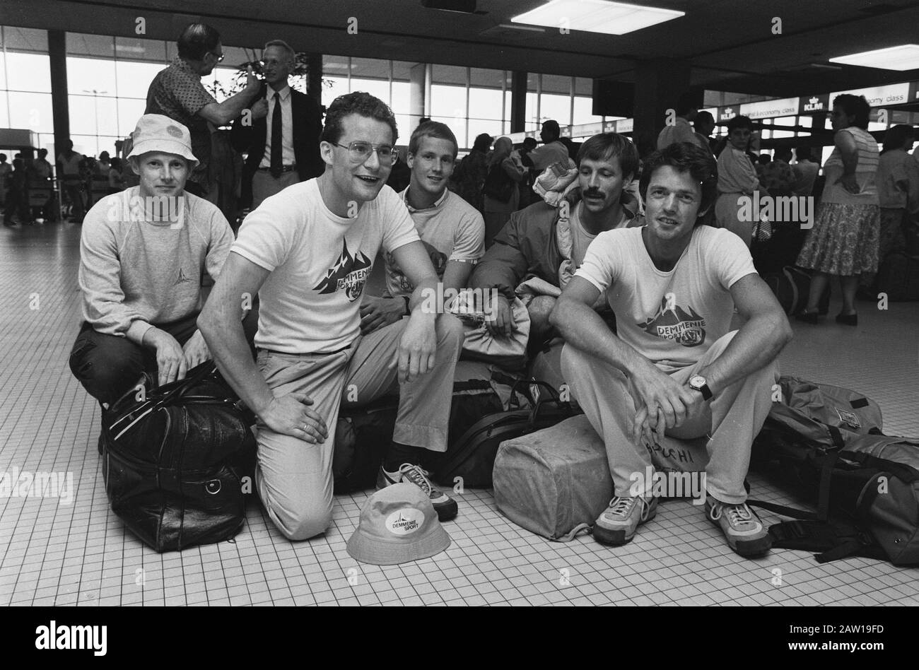 Mission Voice/GPD: Expedition in den Himalaya Datum: 27. Juni 1986 Schlüsselwörter: Expeditionen Stockfoto