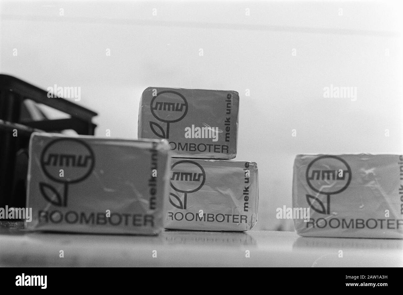 Mission Elsevier. Butterpakete Datum: 17. November 1969 Name Der Einrichtung: Elsevier Stockfoto