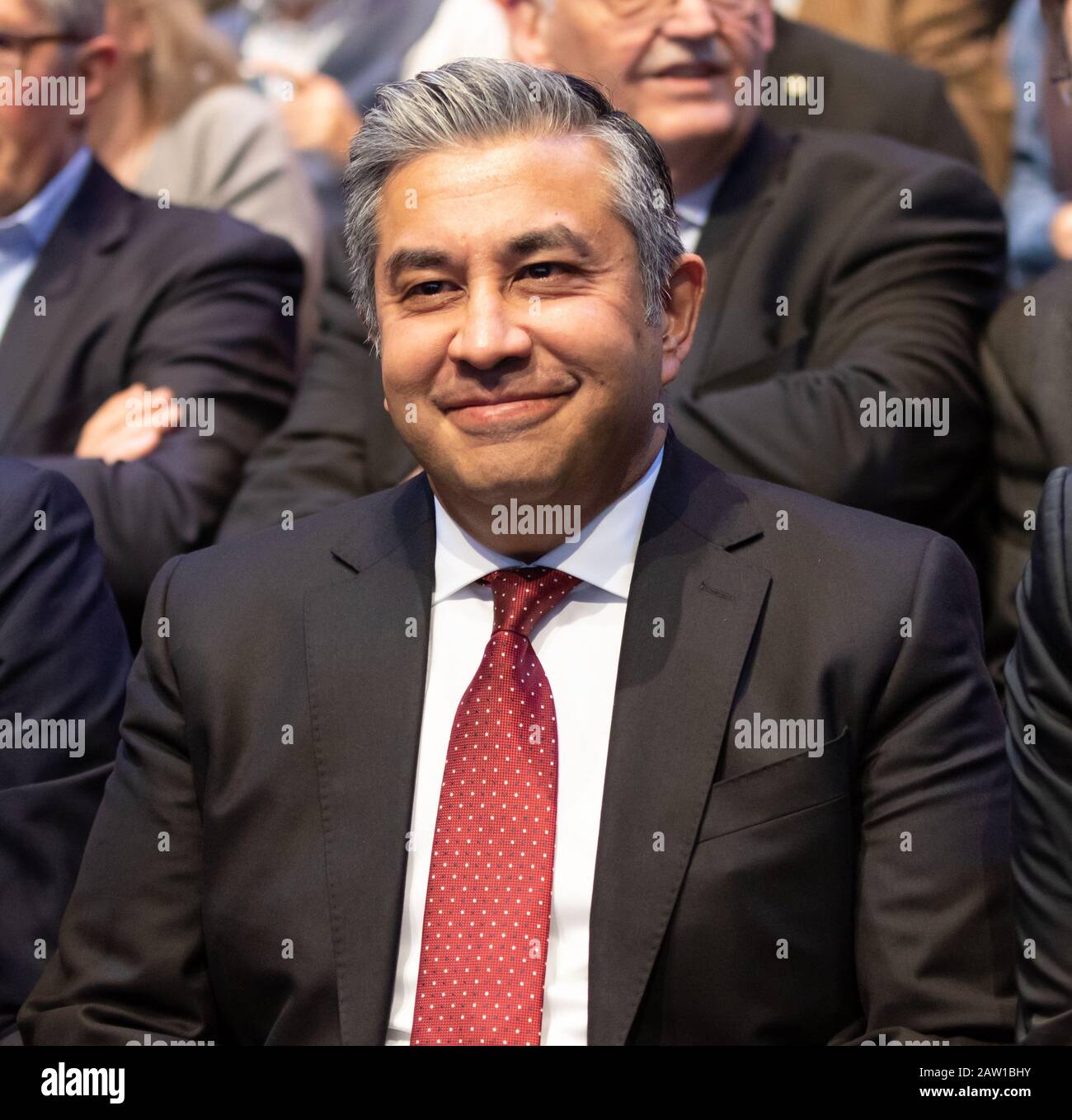31. Januar 2020 in der ThyssenKrupp Hauptversammlung: Premal Desai, Vorstandsvorsitzender der thyssenkrupp Steel Europe AG. Stockfoto