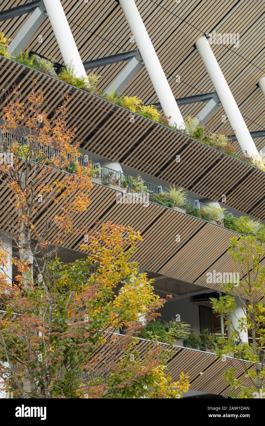 Tokyo New National Stadium (Olympiastadion), Kasumigaoka, Tokio, Kanto