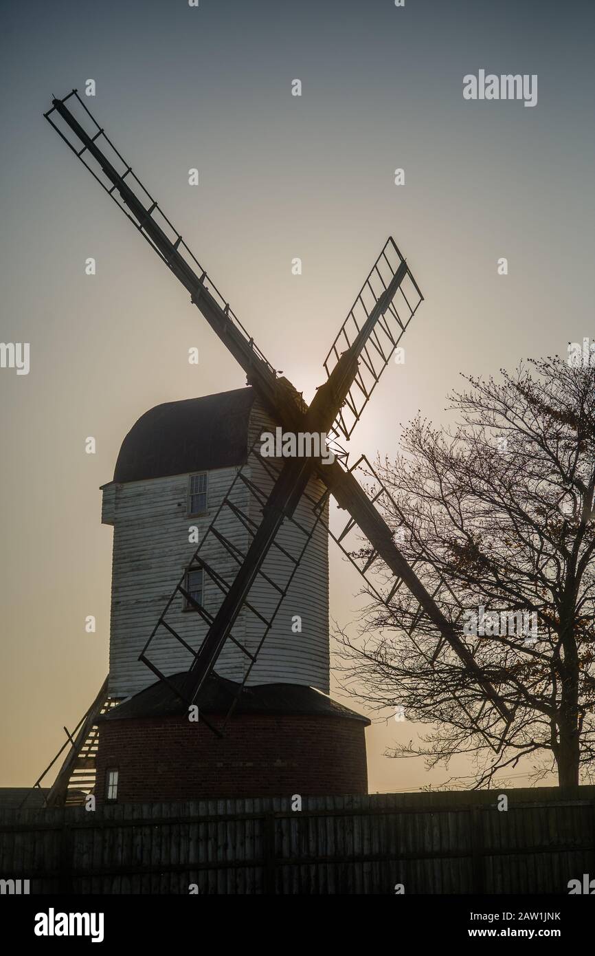 Ramsey Windmill Stockfoto