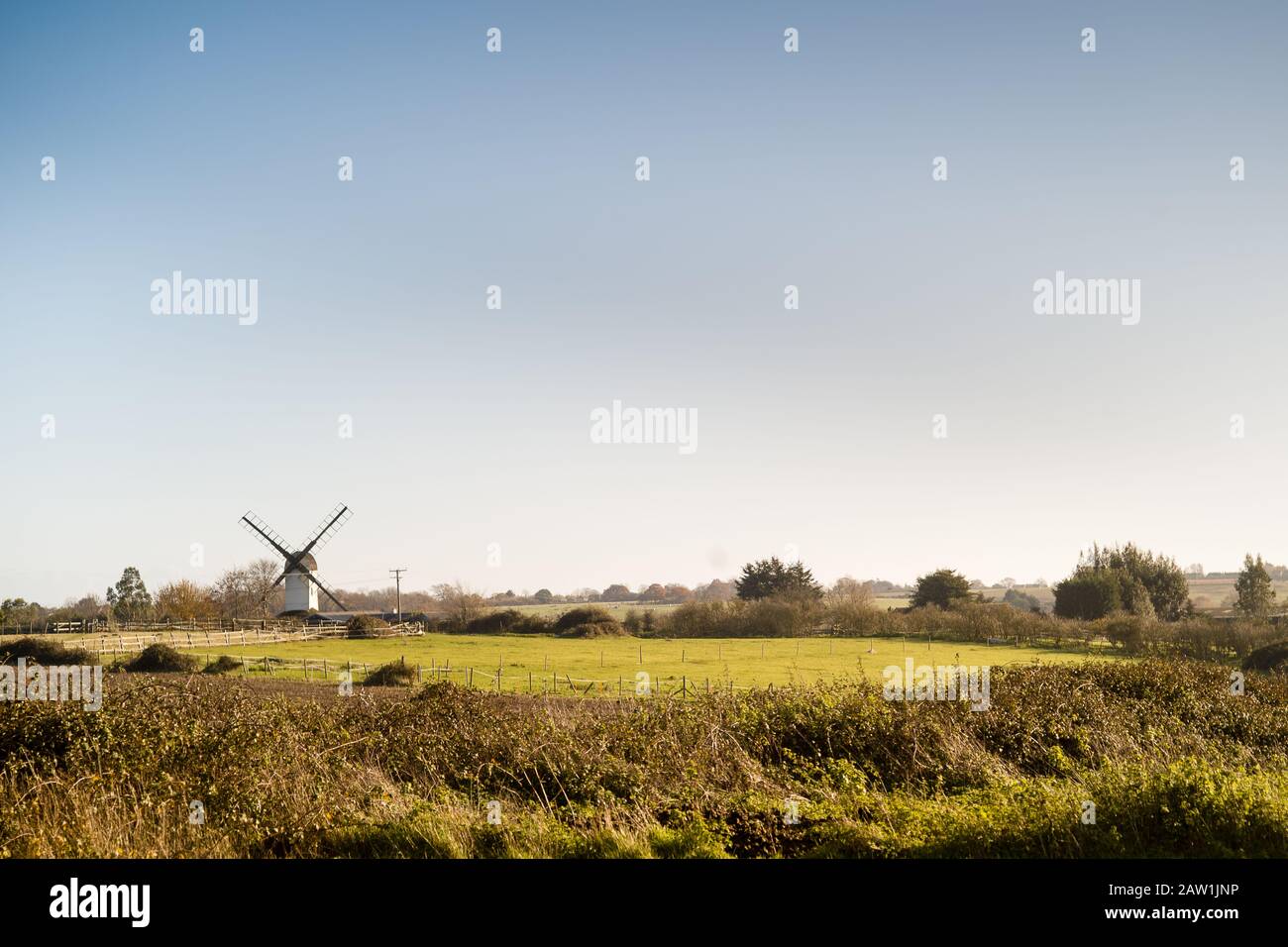 Ramsey Windmill Stockfoto