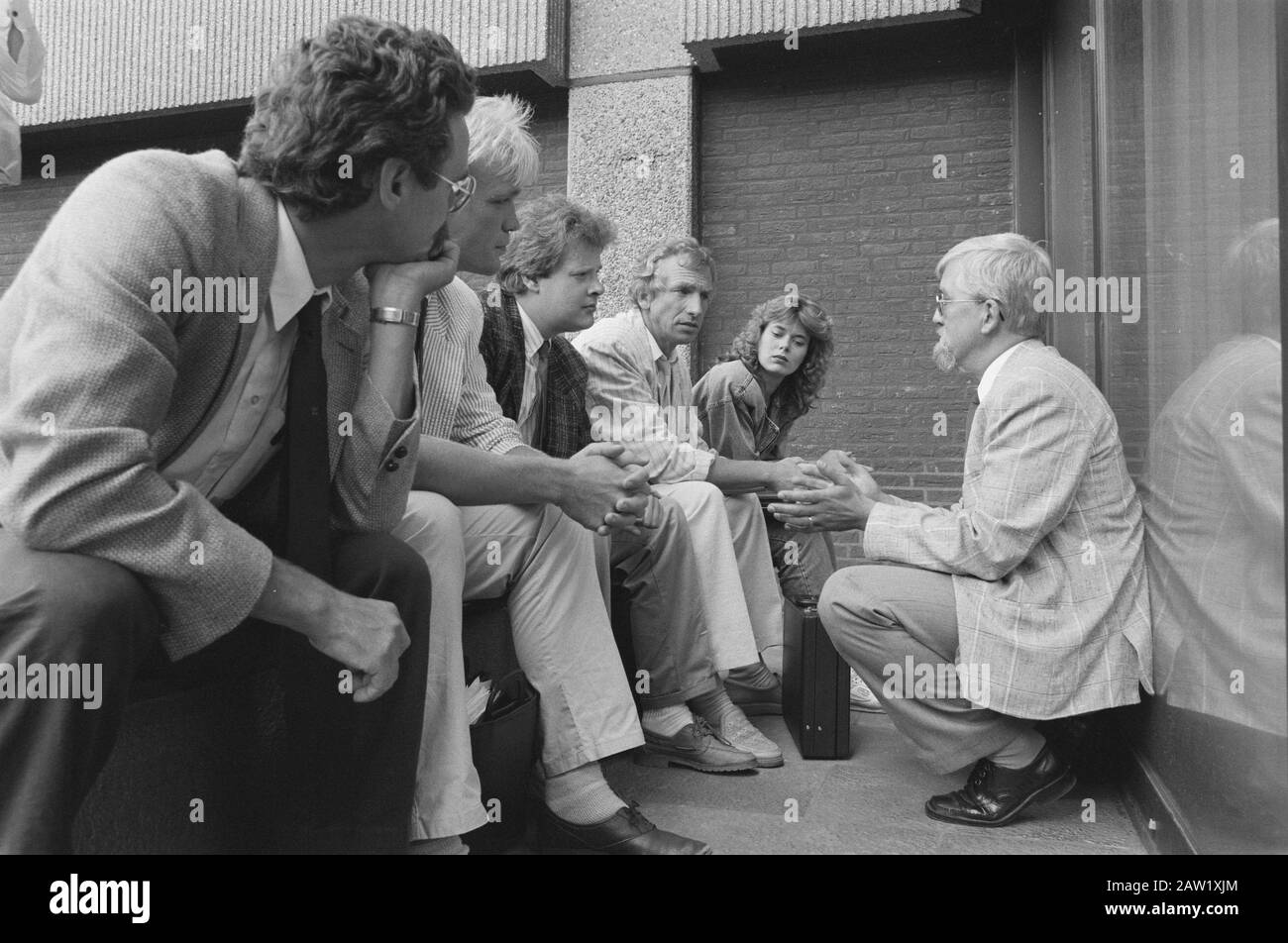 Konzert bei V & D i.v.m. verlegt; Gewerkschaftsvertreter konsultieren Datum: 1. August 1988 Name Der Einrichtung: VROOM & Dreesmann Stockfoto