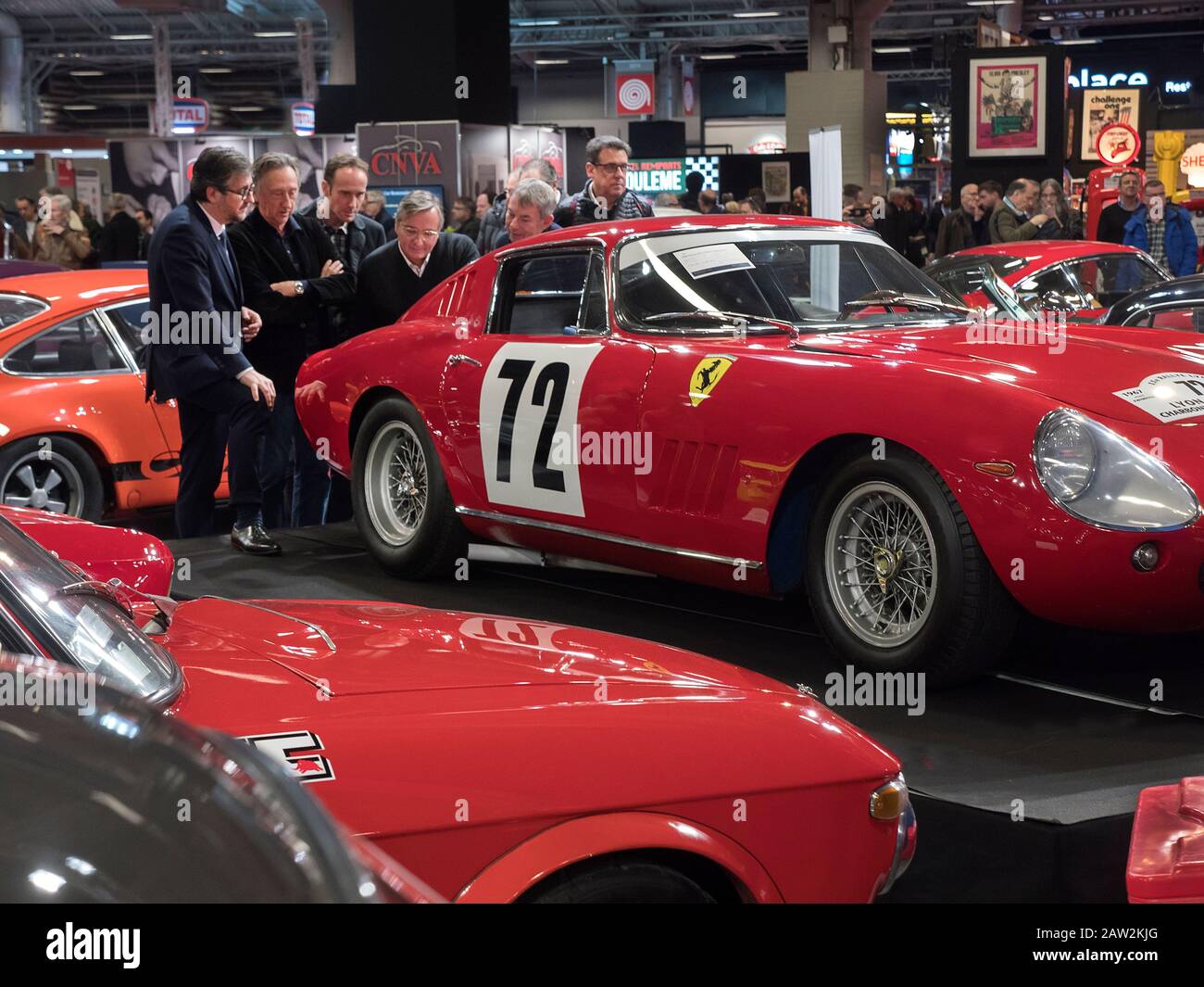 1962 Ferrari 2756GTB Retromobile Classic Car Show Paris 05/02/2020 Stockfoto