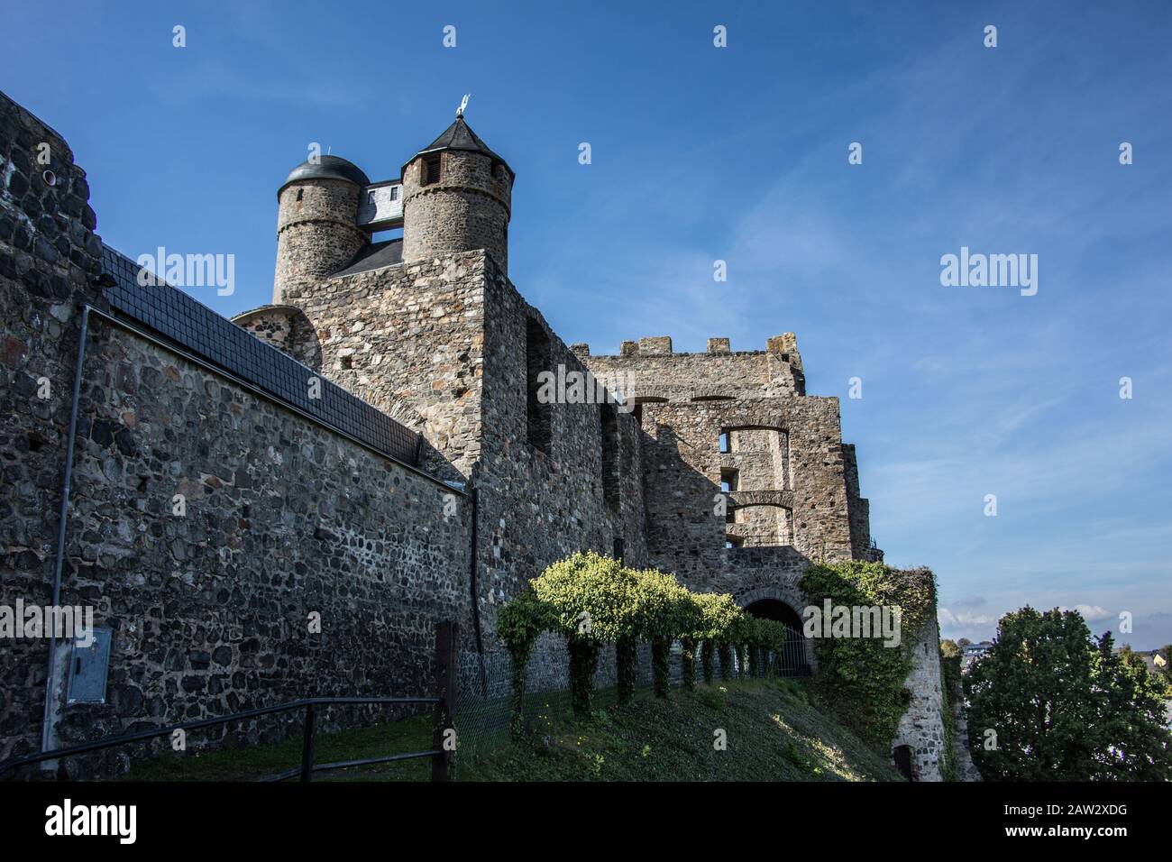 Greifenstein am Besten erhaltene Burg in Deutschland Stockfoto