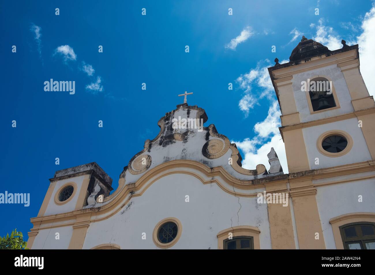 Kirche in Olinda, einer Kolonialstadt in Pernambuco Brasilien - Nossa Senhora do Carmo (Kirche) Stockfoto