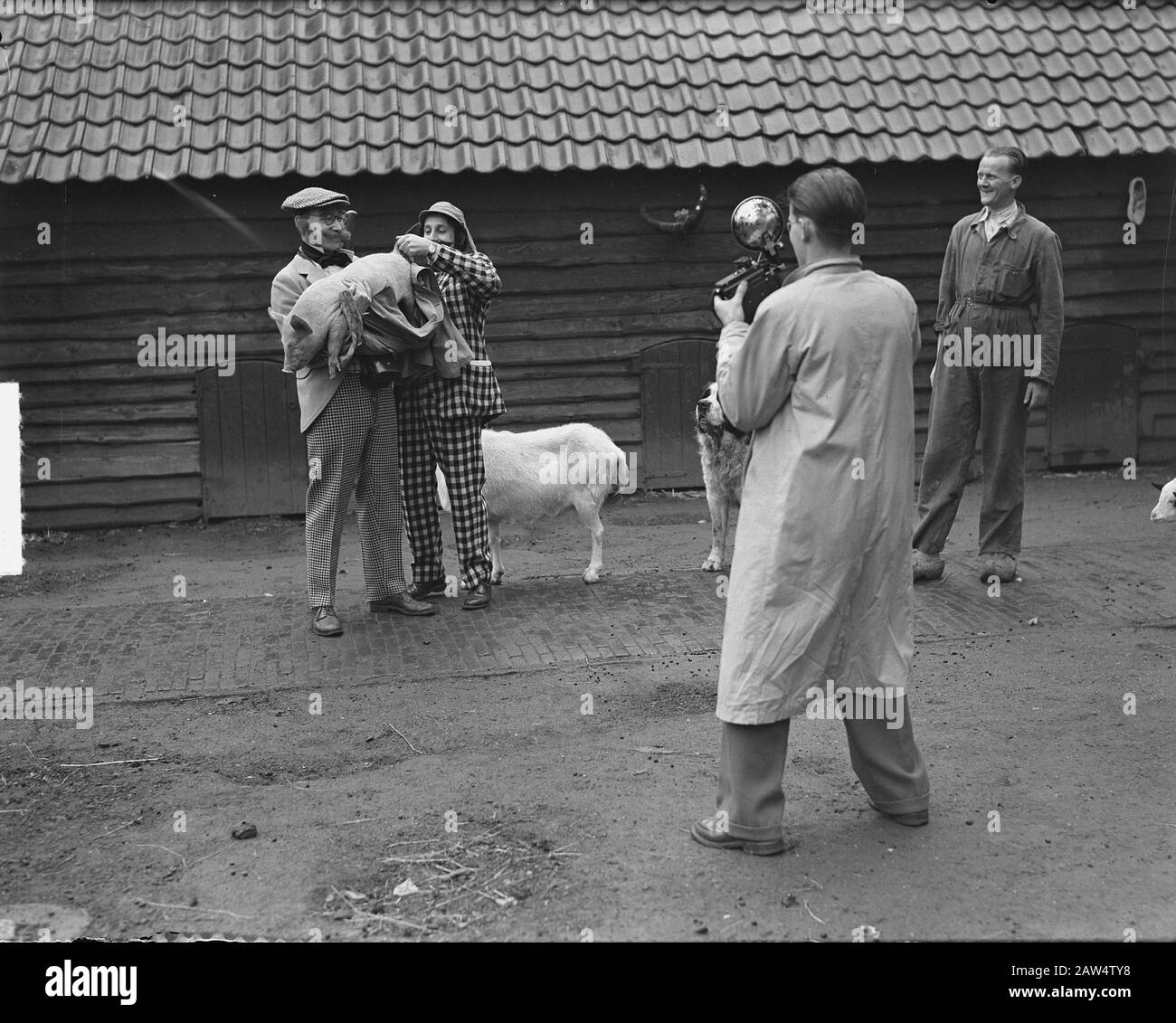 Student Photographers Prüfung in Amsterdam Datum: 17. Oktober 1950 Standort: Amsterdam, Noord-Holland Schlüsselwörter: Prüfungen, Fotografen, Studenten Stockfoto