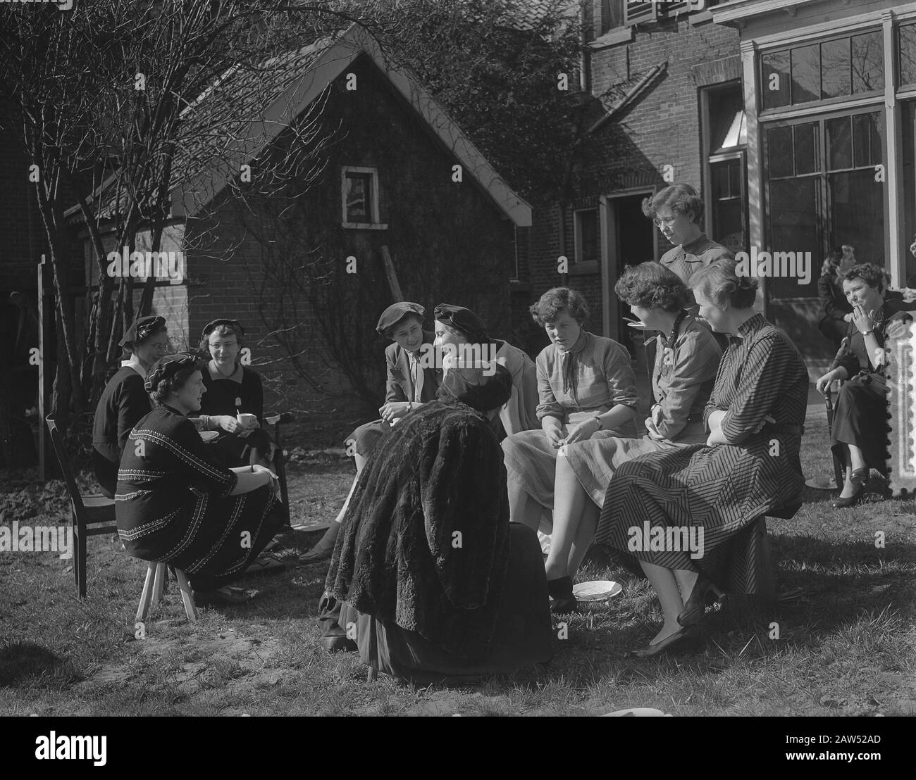 Jahrestag Wageningen Datum: 16. März 1953 Standort: Schottland, Wageningen Stockfoto