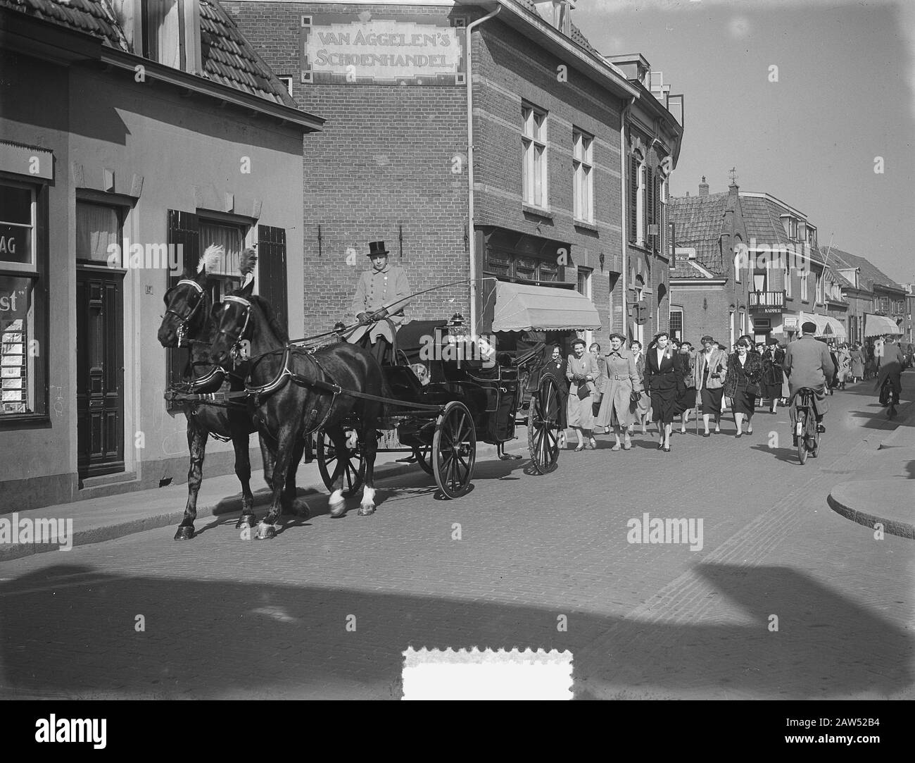 Jahrestag Wageningen Datum: 16. März 1953 Standort: Schottland, Wageningen Stockfoto