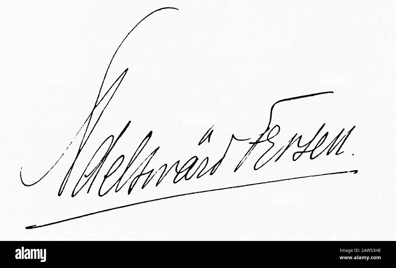 1920 Ca, Insel Capri, Italien: Die Handschrift des französischen Dichters Graf FERSEN ( Baron Jacques Adelsward , 1879 - 1923 ). - SCHWULE - Firma - Autografo - Stockfoto