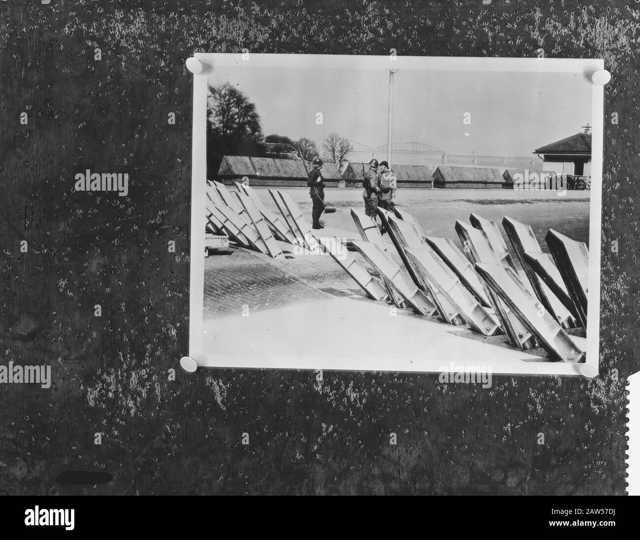 Niederländische Militäraktion im Mai 1940 Datum: 2. Mai 1960 Schlagwörter: Soldaten Stockfoto