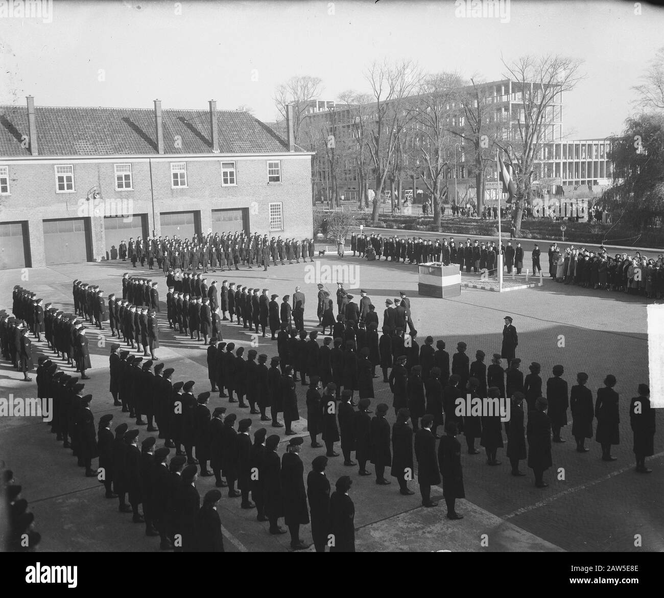 Marva 5 Jahre Gedenken in Den Haag Datum: 29. Oktober 1949 Ort: Den Haag, Südholland Schlüsselwörter: Gedenken Stockfoto