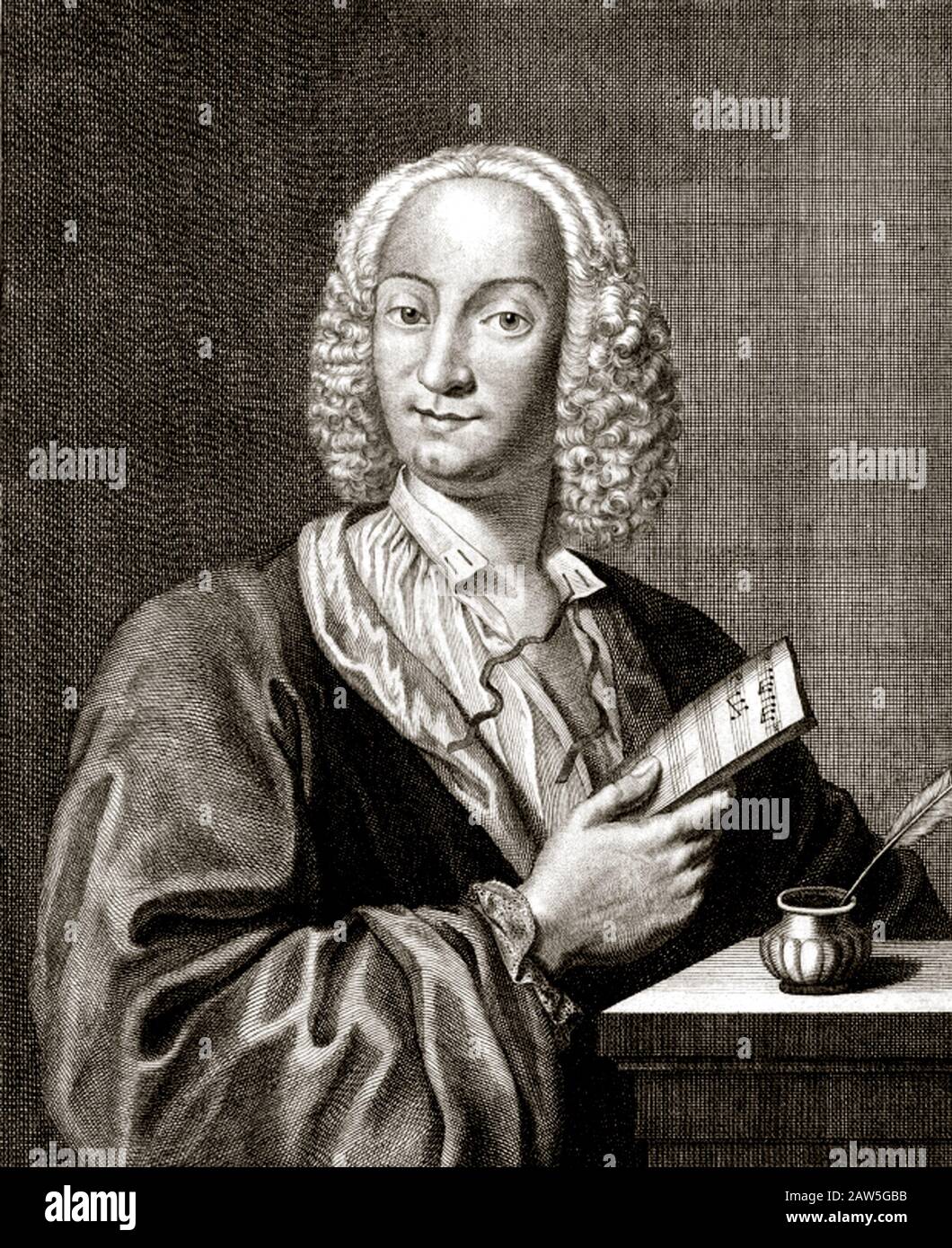 1725 , VENEDIG , ITALIEN der Komponist der Baroque